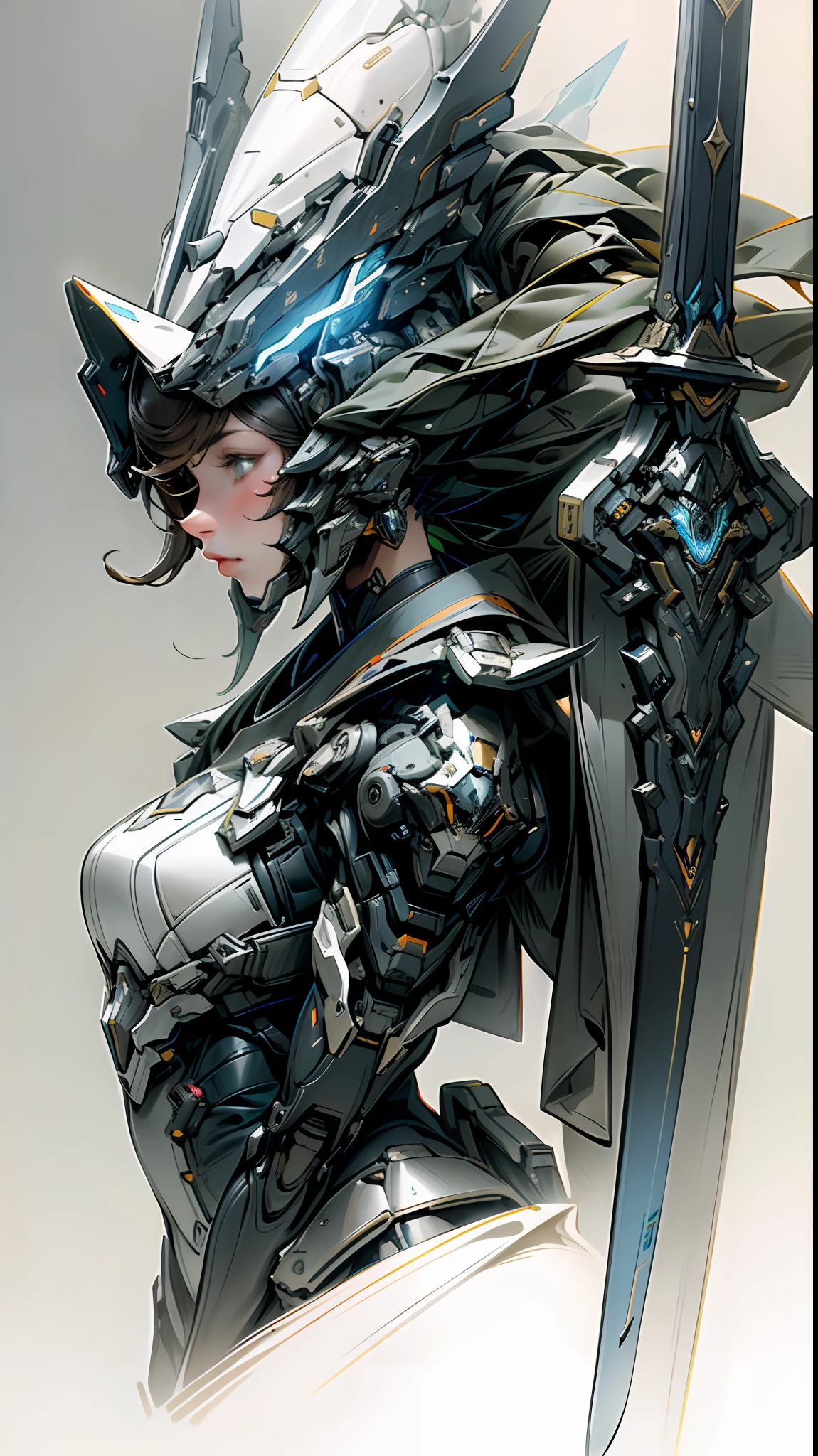 ((Best quality)), ((masterpiece)), (highly detailed:1.3),reelmech,In a future where technology has reached new frontiers, a groundbreaking innovation known as 'Real Mechanical Parts' has emerged. This revolutionary LoRa (Low Orbit Remote Access) technology enables the seamless integration of cybernetic and robotic enhancements onto a model human, resulting in astonishingly detailed and lifelike images that blur the boundaries between man and machine.Enter a world where the line between organic and synthetic beings becomes increasingly indistinguishable. The 'Real Mechanical Parts' technology allows individuals to transcend their biological limitations and embrace a new era of enhanced capabilities. Whether it's the precision and strength of robotic limbs, the computational power of cybernetic implants, or the sensory enhancements that bridge the gap between human and machine, these mechanical augmentations offer unprecedented possibilities.As society grapples with the ethical implications and societal impact of this groundbreaking technology, a myriad of stories unfold. The narrative delves into the personal journeys of those who choose to undergo the transformation, exploring their motivations, aspirations, and the profound consequences of merging with technology. The images produced through 'Real Mechanical Parts' capture the intricate details and nuances of these cybernetic enhancements, depicting a fusion of human and machine that challenges traditional notions of identity and existence.Beyond the personal stories, larger themes emerge within this world. Questions arise about the accessibility and affordability of such transformative technology, the divide between those who embrace augmentation and those who remain purely human, and the ever-present debate on the ethical boundaries of human-machine integration. The society depicted in this world grapples with the profound implications of 'Real Mechanical Parts' as it reshapes the fabric of everyday life.In the m