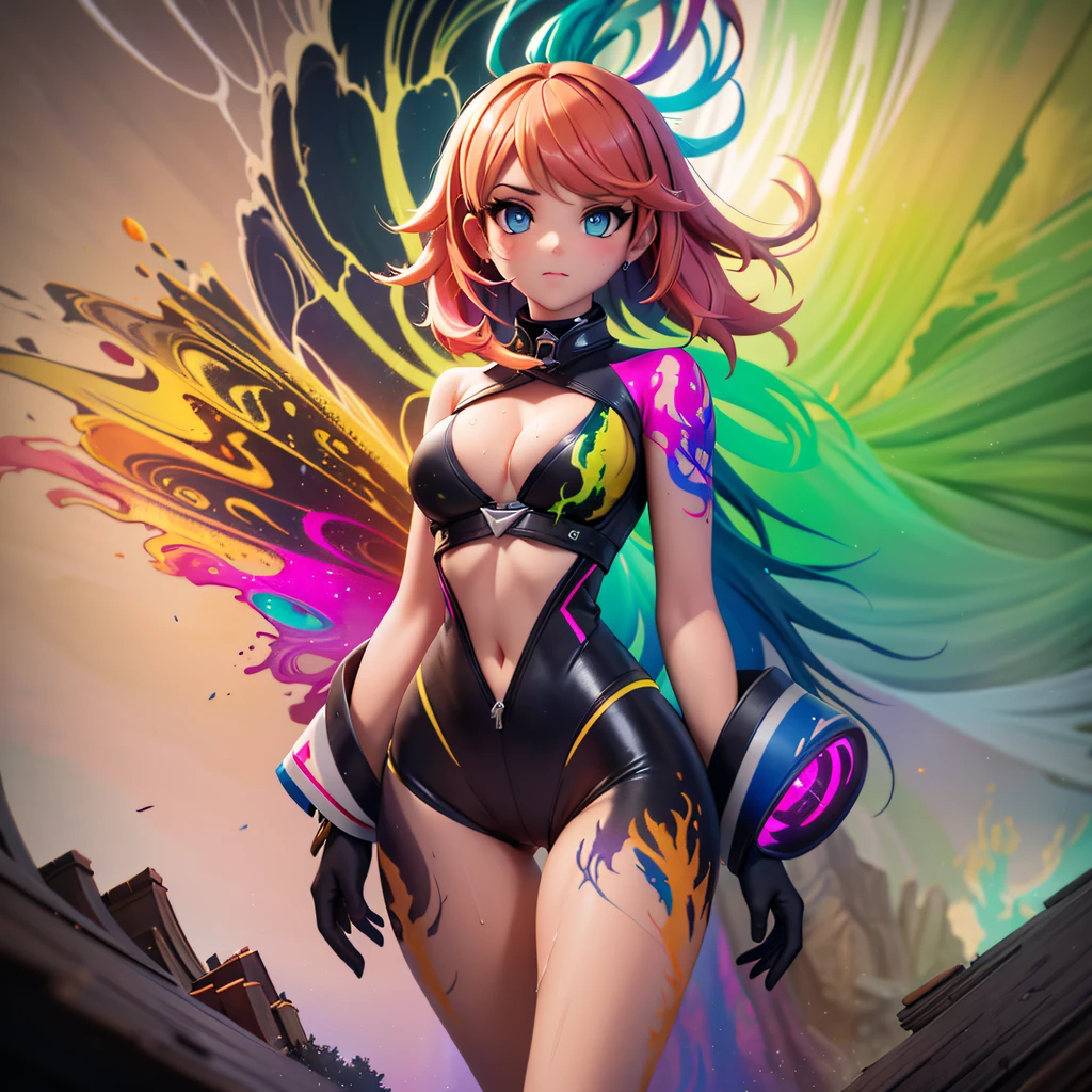 full length body shot,(((ultra warm bright pastel colors))), orange pink white colors, sharp focus, ultra high contrast, lut, ultra insane high resolution intricate textures, texture indentation, there is a gorgeous girl standing on sand wind in the hair, (((((Charlie Bowater, art by Alena Aenami, art by Albert Bierstadt, art by Carne Griffiths))))), luminism, light placement art, octane render, ultra intricately detailed, ultra maximalism, romanticism, 2.5D Parallax Effect, backlight, wet reflections, ambient occlusion, multiple lighting sources, luminism,