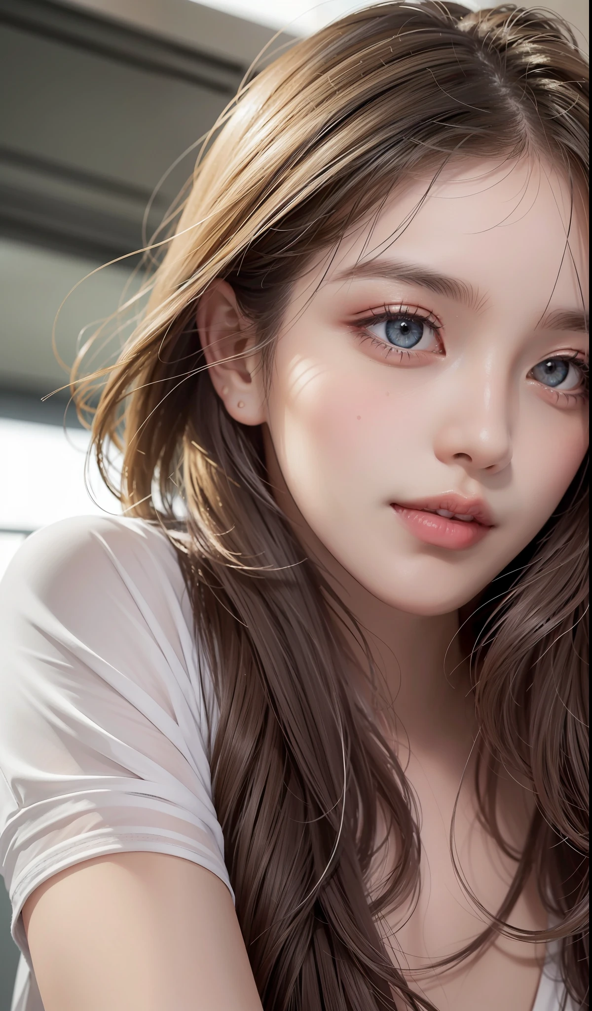 1girls:1.3), 独奏, (((very detailled face))),((Very detailed eyes and face))),beautifuldetailedeyes,Body parts__,officlal art,Unified 8k wallpaper,Ultra Verbose,Beautiful and beautiful,beautifull,The Masterpiece,best qulity,raw,The Masterpiece,Ultra Fine Photo,best qulity,ultra-highresolution,photorealistic realism,sunrays,fully body portrait,stunningly beautiful,,dynamicpose,Exquisiteface,Vibrant eyes,(from front), She wears a combat suit,Red and white color scheme,Women's military uniform,Very detailed abandoned warehouse background,Detailed face,detailed complex busy background,untidy,gorgeou,milky white lewd,Highly detailed skin,Realistic skin details,Visible pores,Clear focus,Volumetric fog,8K UHD,digital DSLR camera,high qulity,filmgrain,faired skin,Photo realism,lomography,A huge metropolis of the dystopia of the future, pov from below,translucency