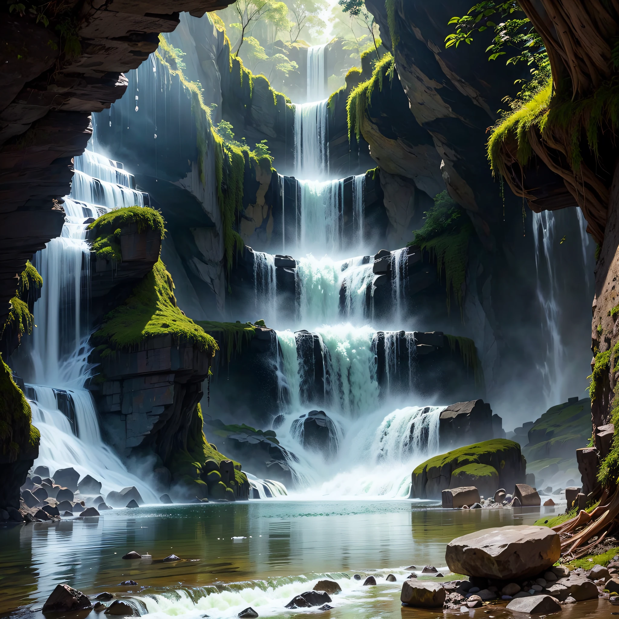 cachoeira com cachoeiras e rio, ancient ruins and waterfalls, with trees and waterfalls, cachoeiras e lagos, Cachoeira imensa, com cachoeiras, Floresta e Cachoeira, Cachoeira tranquila e bonita, solitude under a waterfall, cachoeira deslumbrante, Lagos e cachoeiras, linda cachoeira deslumbrante, uma cachoeira sem fim, em uma caverna com a cachoeira --auto