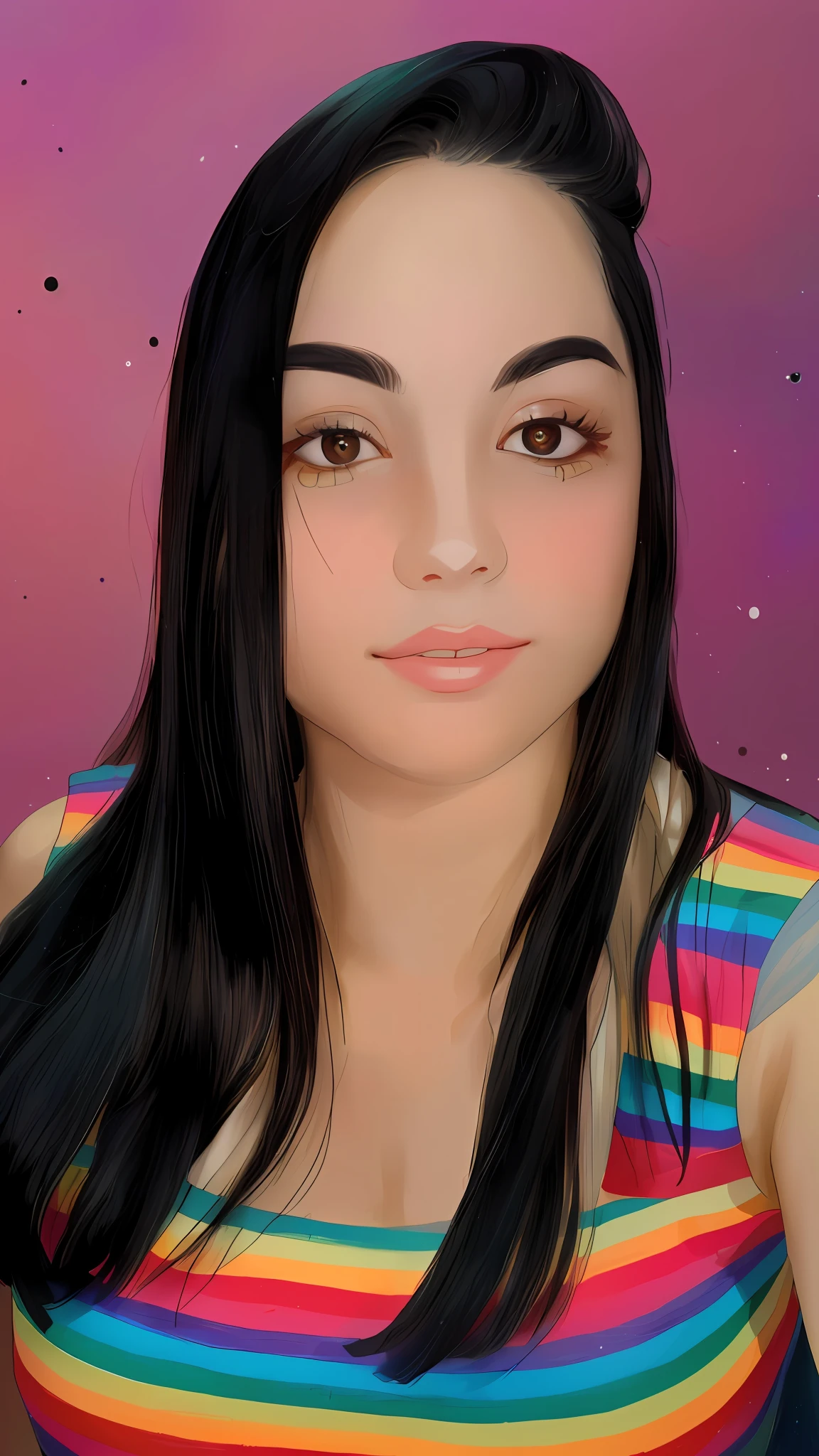 ((masterpiece)), (((best quality))), ((ultra-detailed)), ((illustration)),[realism light effect],shadow,(Fantasy style),(white background:1.6), simple background, (earth theme),(a cloak)[(hair focus,((1girl)),[(big slime hair): (cloud hair):0.3], (hair on background),(high saturation),(hair surrounded by galaxy splashes),)):((her hair is becoming galaxy clouds,:1.27628), (hair and clothes is galaxy clouds and cluster of stars:1.1025),(a cloak is becoming galaxy clouds)(colorful_galaxy_print_clusters_of_stars_print:1.35),((detailed starry sky with colorful galaxy and galaxy clouds):1.2)):0.35], (((masterpiece))),(((best quality))),((ultra-detailed)),(illustration),(dynamic angle),((floating)),(paint),((disheveled hair)),((beautiful detailed face)),collar,bare shoulders, ((colorful hair)),((streaked hair)),beautiful detailed eyes,(Gradient color eyes),(((colorful eyes))),(((colorful background))),(((high saturation))),(((surrounded by colorful splashes))),(((surrounded by colorful dot))),colorful bubble,((shining)),