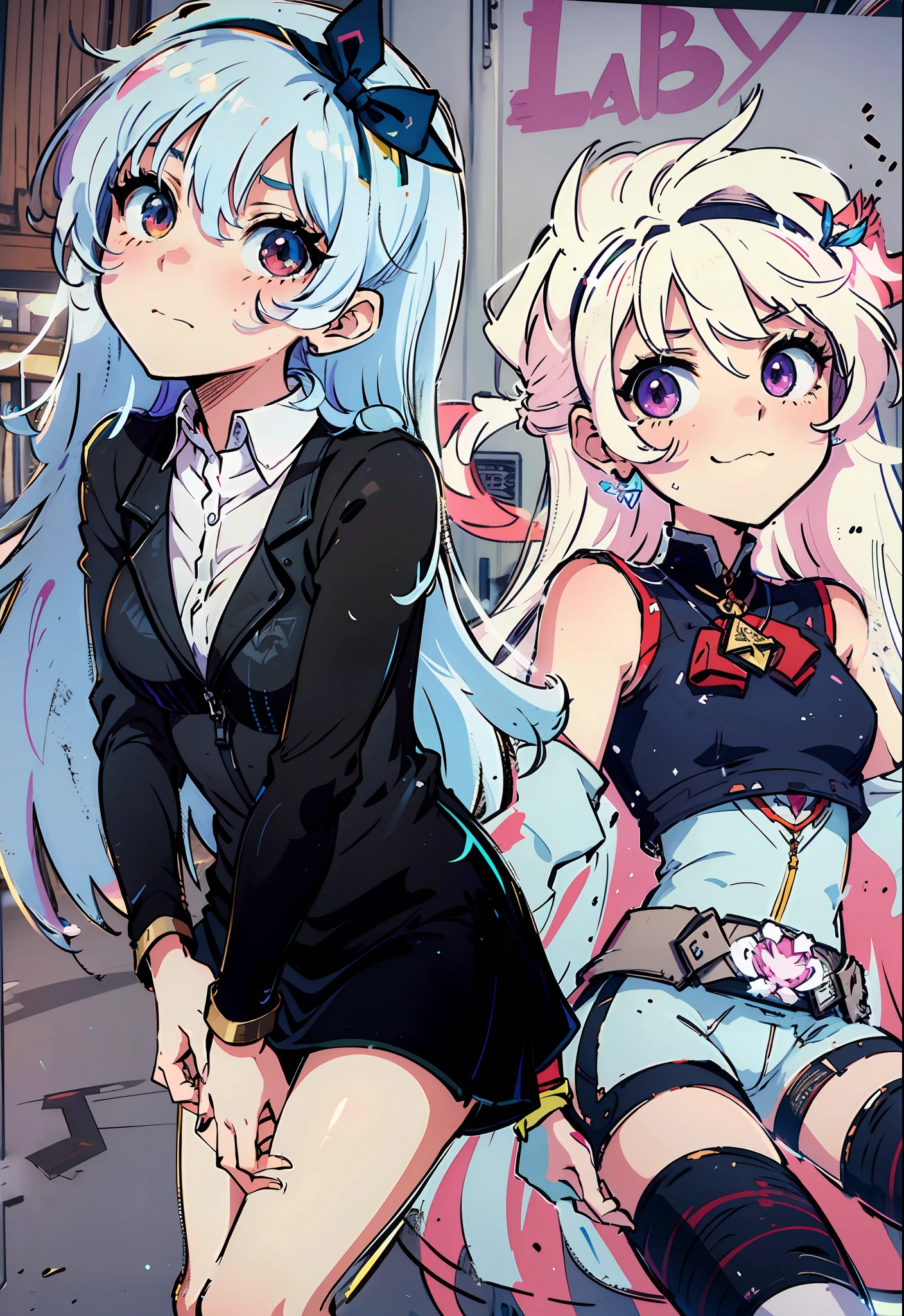 anime girls, anime artstyle, anime styled, anime art, style volumetric lighting, dynamic lighting, reflection, caustics, subsurface scattering, (masterpiece, best quality, ultra-detailed, best shadow), high contrast, (best illumination, an extremely delicate and beautiful), gaming girl, elsword, laby from elsword, laby eternity winner,