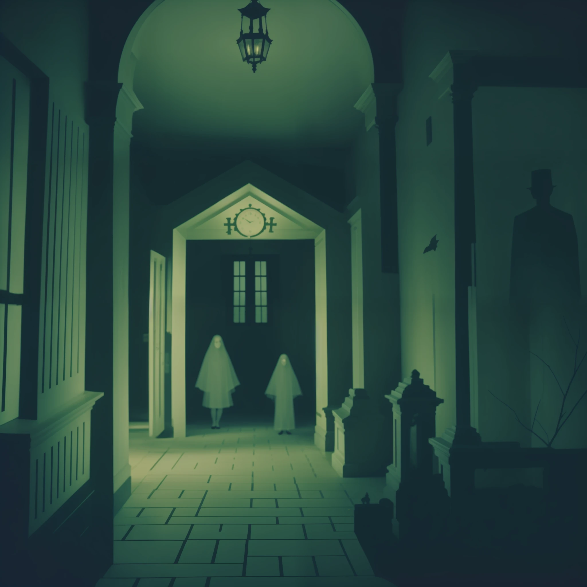 Staff and visitors at the Mark Twain House and Museum in Hartford, Connecticut, have reported paranormal encounters inside the historic mansion. Each October the museum offers "fact-based" Graveyard Shift Ghost Tours. PHOTOGRAPH BY JAMES L. STANFIELD, NATIONAL GEOGRAPHIC COLLECTION --auto --s2