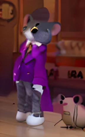 Tim Burton, A mouse of Dancer , A Mouse are wearing tailcoats