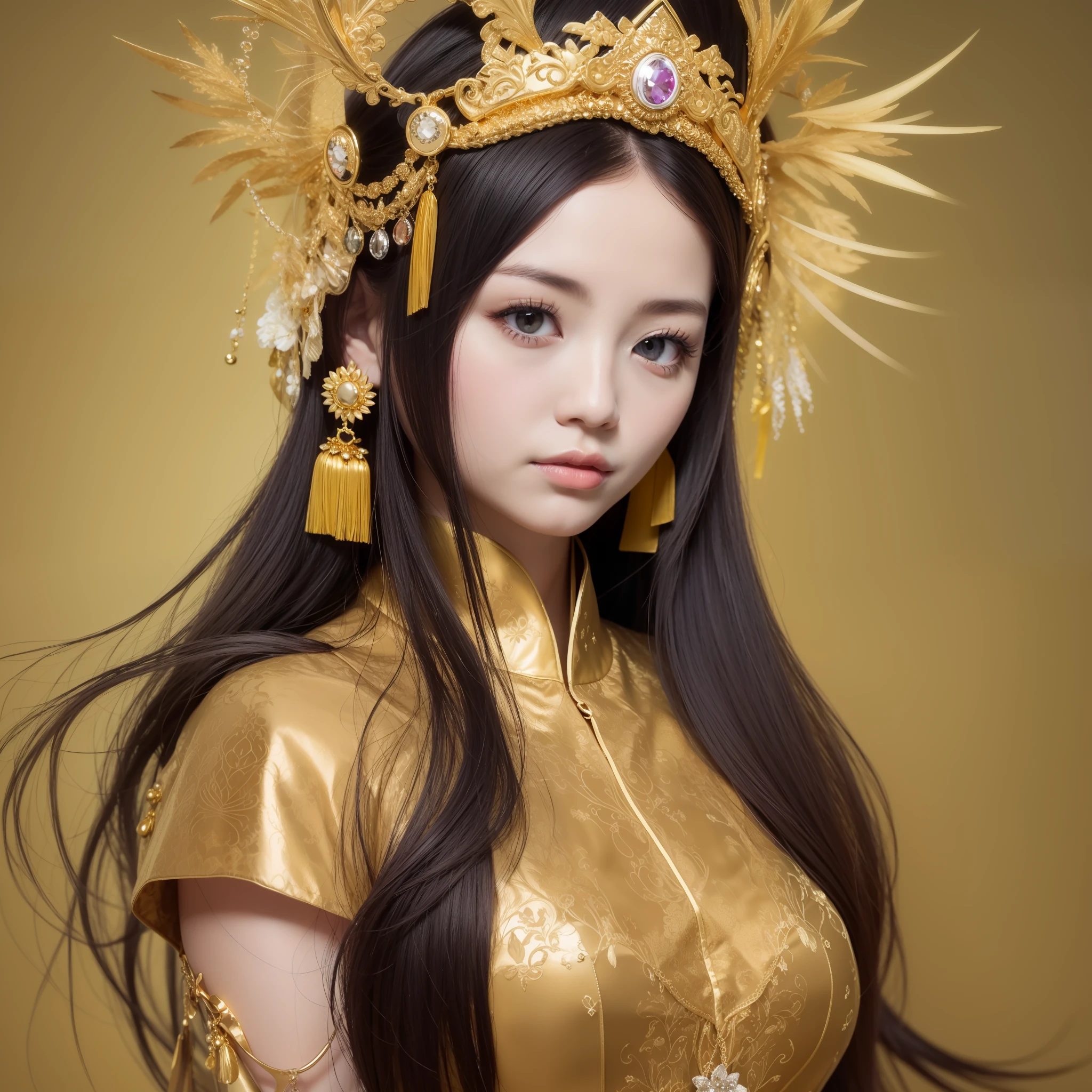 Gold clothes