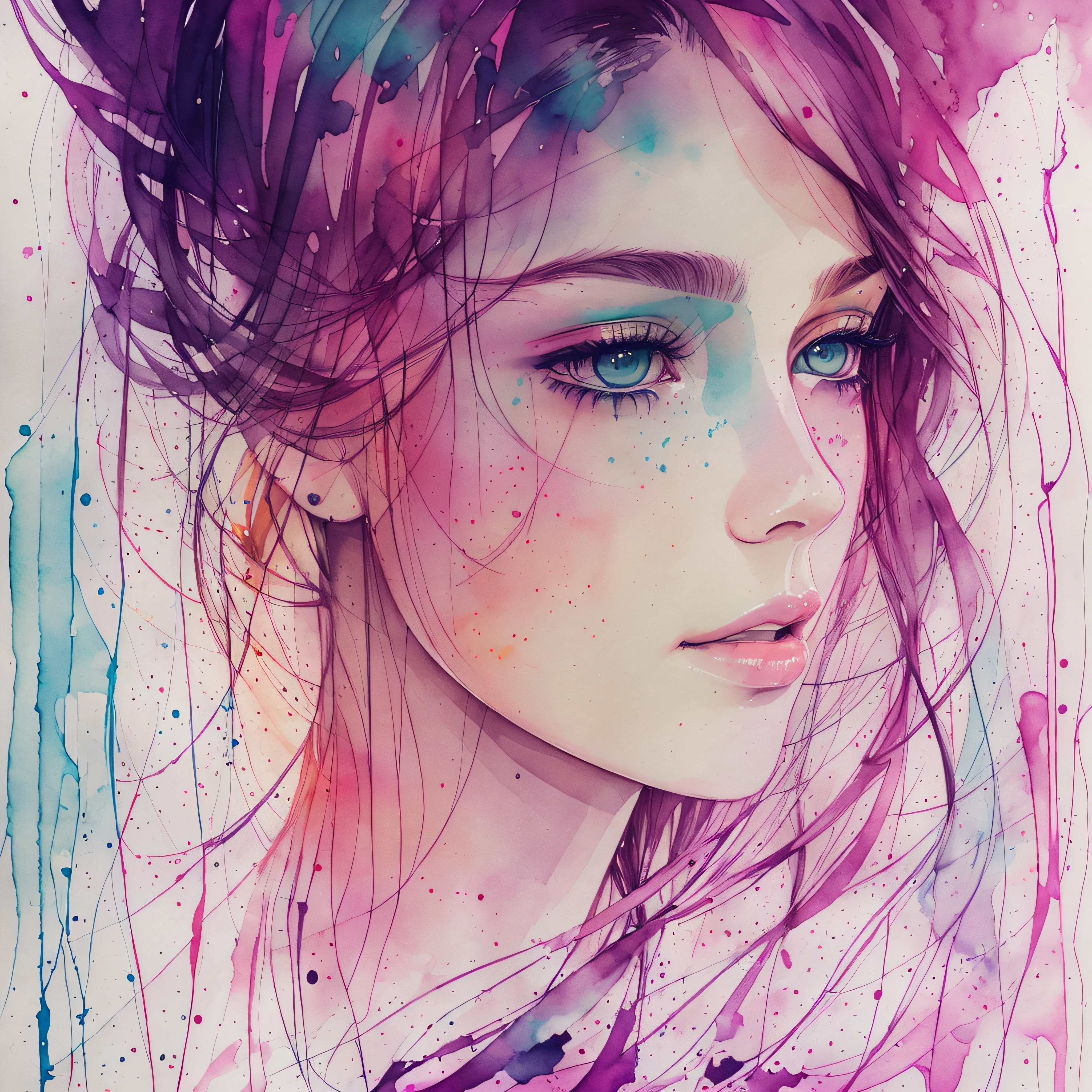 strong warrior princess, centered, key visual, intricate, highly detailed, breathtaking beauty, precise lineart, vibrant, comprehensive cinematic, Carne Griffiths, Conrad Roset, (the most beautiful portrait in the world:1.5) --auto