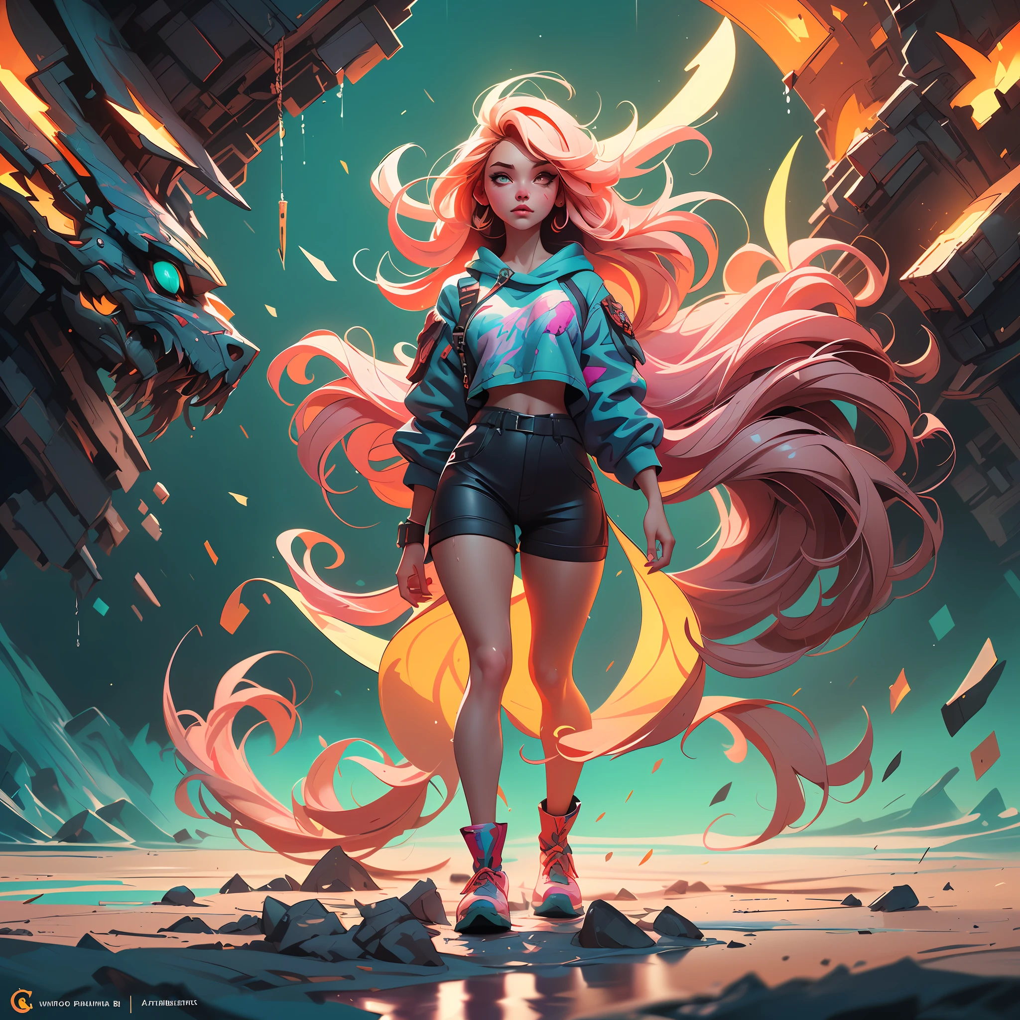 full length body shot,(((ultra warm bright pastel colors))), orange pink white colors, sharp focus, ultra high contrast, lut, ultra insane high resolution intricate textures, texture indentation, there is a gorgeous girl standing on sand wind in the hair, (((((Charlie Bowater, art by Alena Aenami, art by Albert Bierstadt, art by Carne Griffiths))))), luminism, light placement art, octane render, ultra intricately detailed, ultra maximalism, romanticism, 2.5D Parallax Effect, backlight, wet reflections, chromatic aberration,  multiple lighting sources, luminism, spectacular backlight, volumetric ambient occlusion, best lighting, best light play, light bounce, wet  light reflections