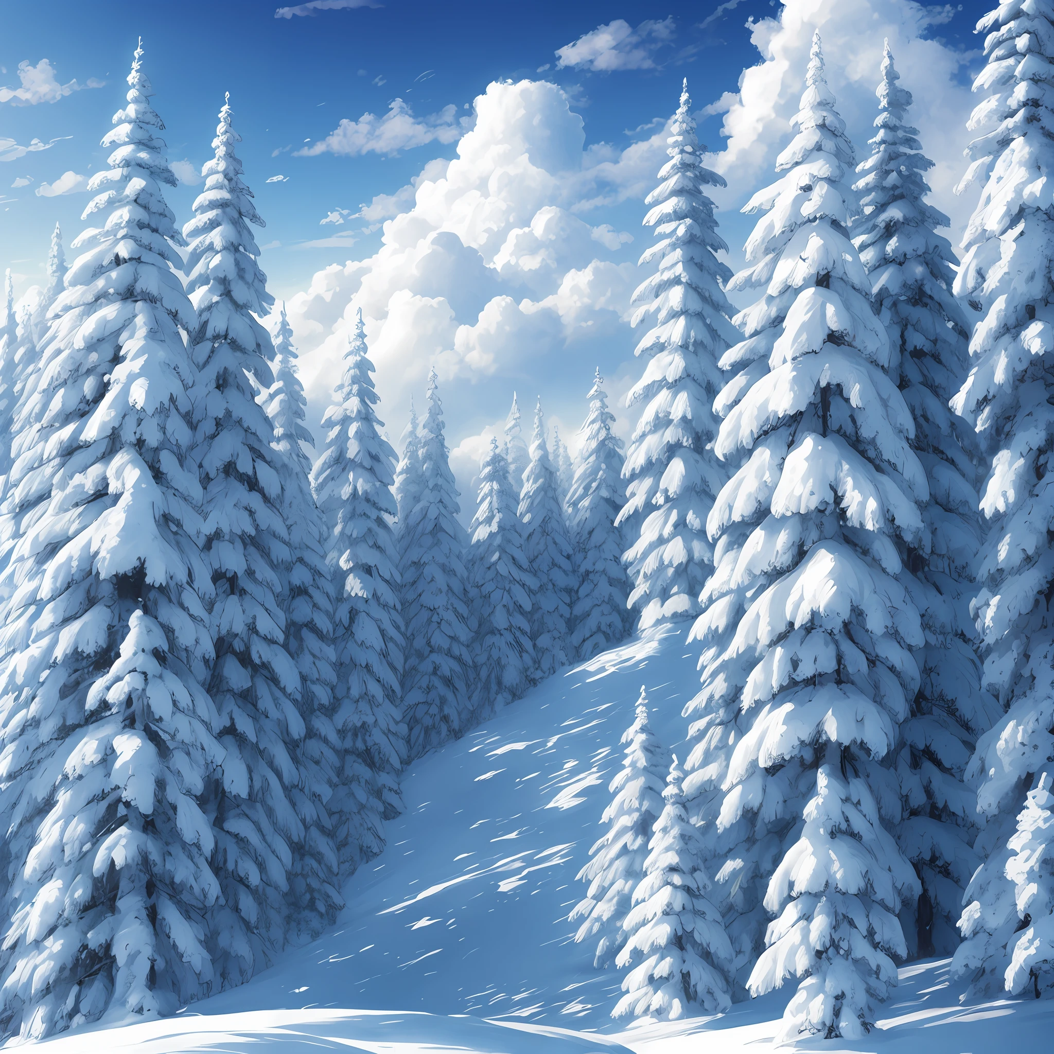 Cloud Sea Snow Forest --auto --s2