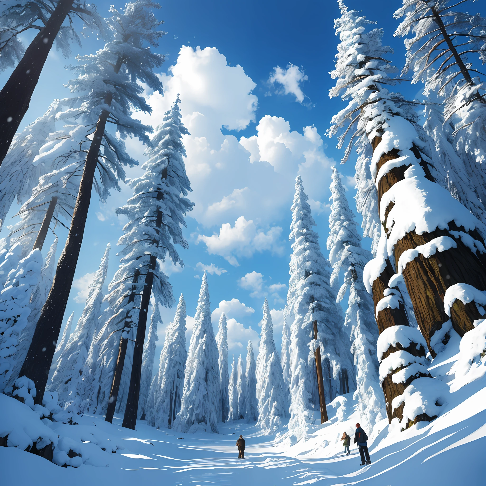 Cloud Sea Snow Forest --auto --s2