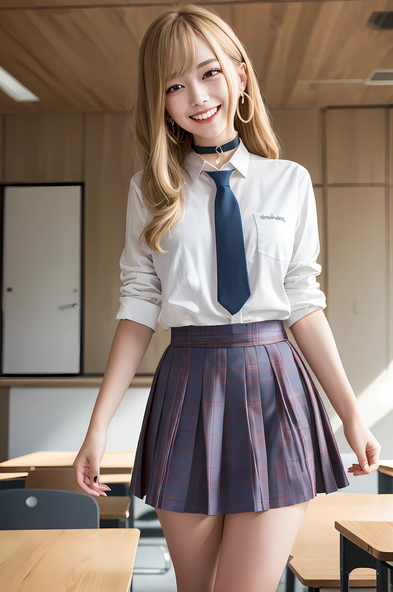a blond,