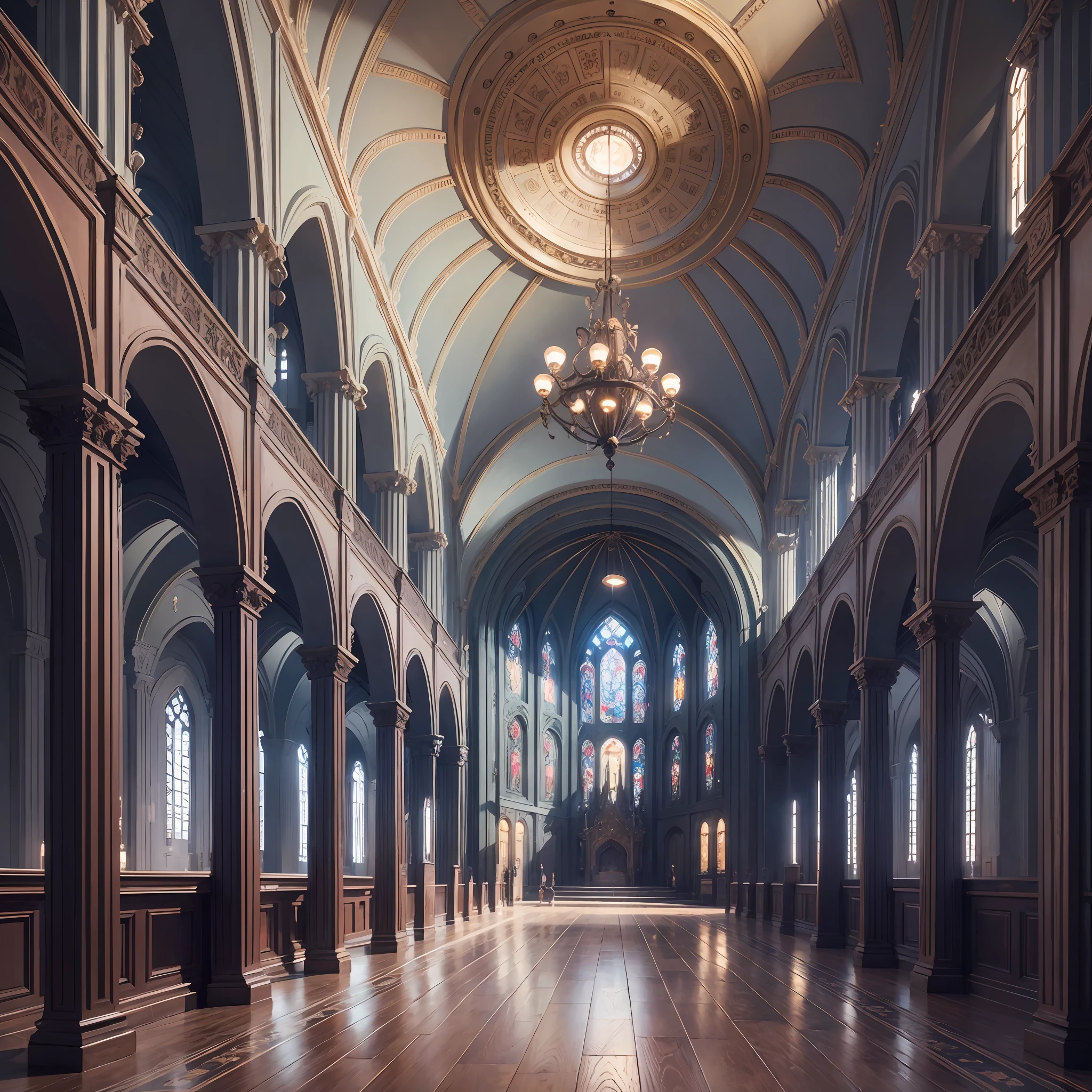 Masterpiece, top quality, 8K, realistic, very detailed CG, fully focused, celestial, glory, shining view of heaven, luminous building, blessing, joy, outstanding culture and art,