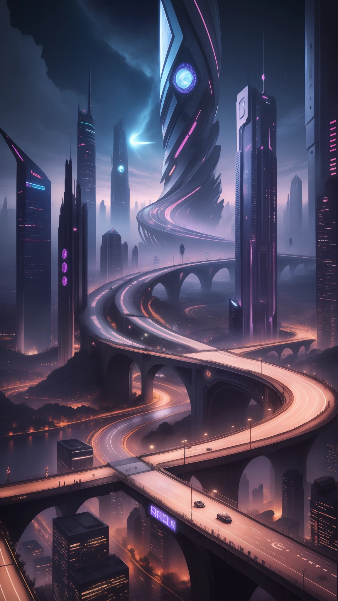 Futuristic city