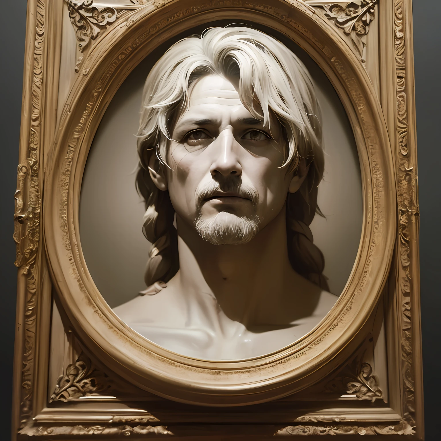 um desenho preto e branco de um homem com barba, Hephaestus perfectionist traits, Arquimedes, Directed by: Giorgio De Vincenzi, divino e estoico, Furioso Deus Zeus, stoic, Estoicismo, O Deus Hefesto, theophanes, Realistic portrait of the demigod Hercules, Retrato de Zeus acidentado, Pose estoica, Retrato de Zeus -arte realista detalhada --auto