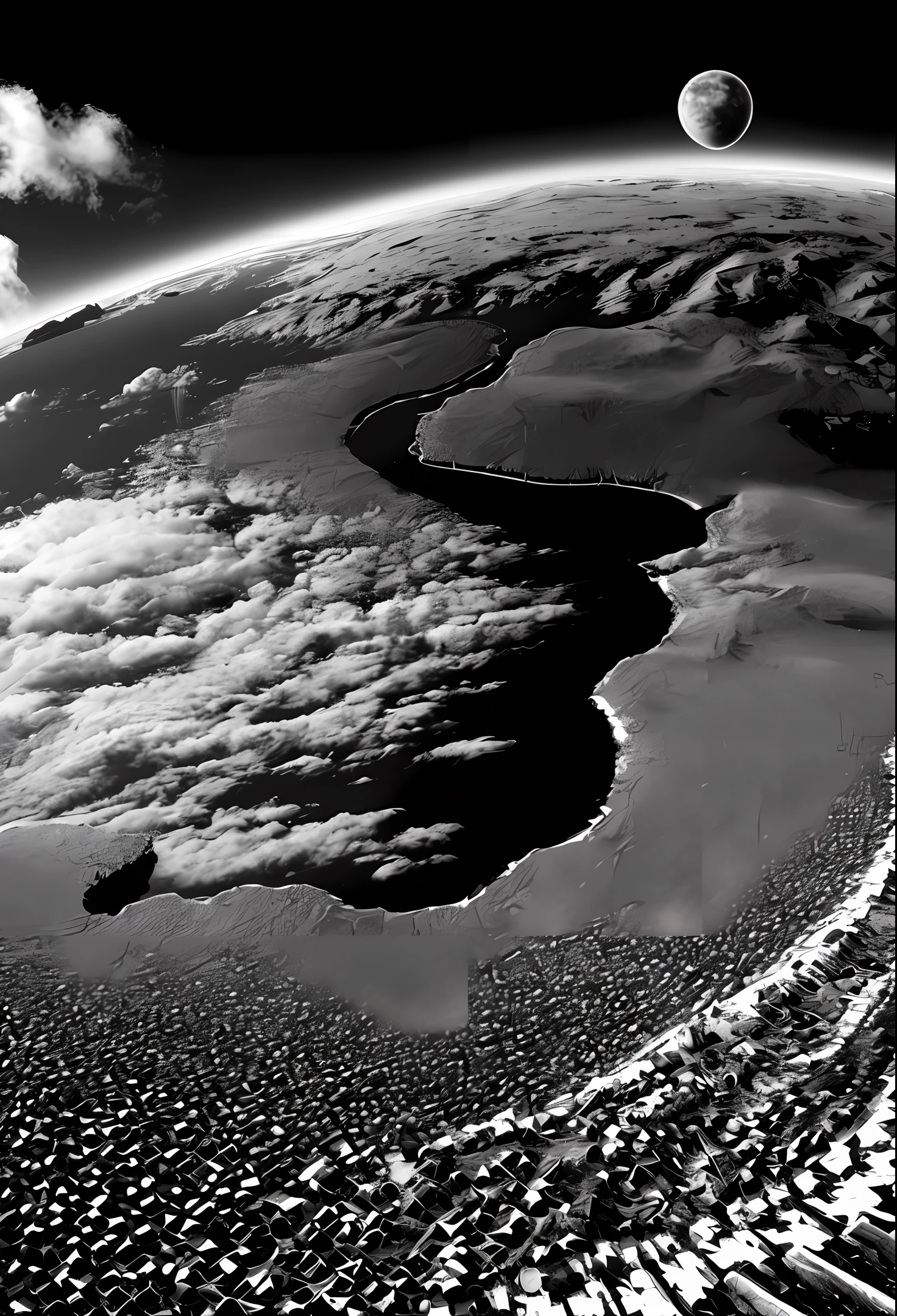 Black and white world
