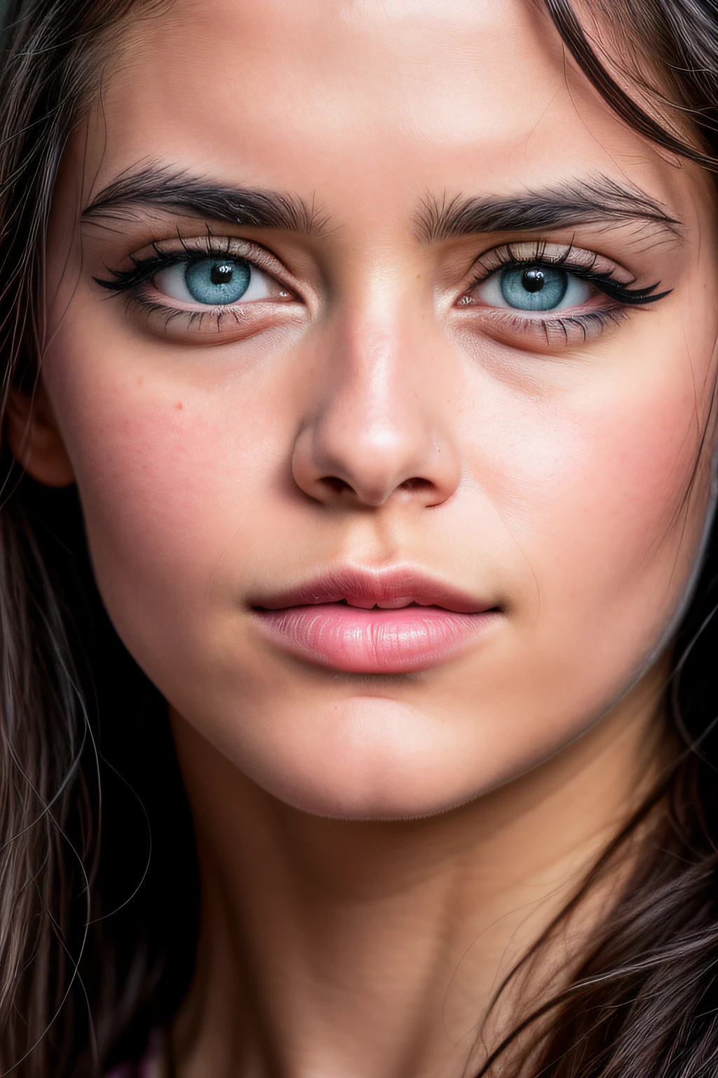 RAW Photography, Photorealistic, 4K/8K vivid photos of women in nature, ((Close-up photos of faces)), (Black eyes), Ultra detail, Details, Dramatic light, Beautiful eyes of detail, Detailed skin, Depth of field, Raw Photos, Full Resolution, High Definition Skin, Detail, Sharp Focus, High Resolution, High Quality Photos,