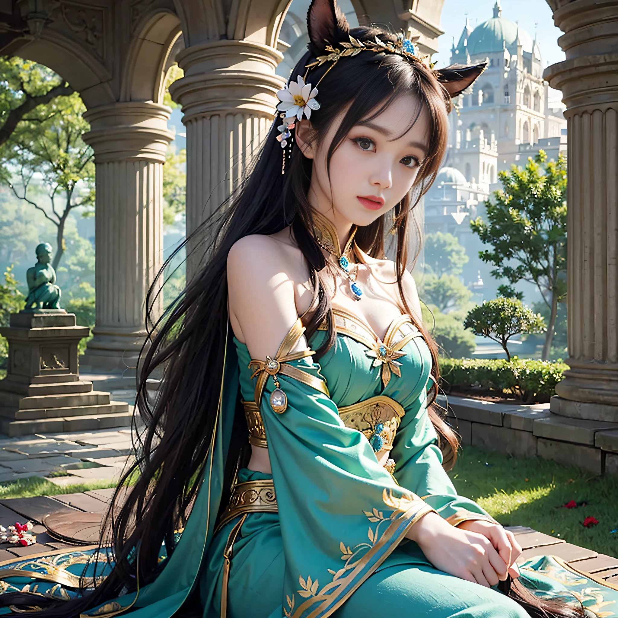 Enigmatic and beautiful daughter、mythology、Fantastical