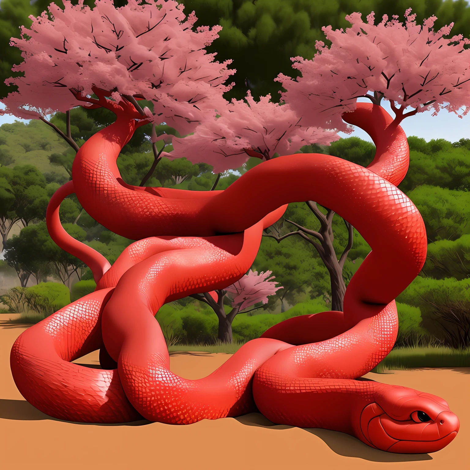 Life Initiation Force Fuxi Nuwa diagram unearthed in China,Fuxi Nuwa's body is two snakes entangled,Spiral into a spiral shape。This helix shape resembles the double helix structure of genetic DNA。DNA represents the vitality of life's growth。 The fifth totem of the Mayan calendar,It's called the Red Snake。The red snake represents life force、Survival and instinct,Its interstellar prototype is called the Activated Serpent。Started snake,Corresponds to the energy of the submarine chakra,Represents the primitive instinct of life,Help us awaken vitality and enthusiasm,Take care of the needs of the body,Respect and respond to the body's intuitive messages。The red snake's 'snake' itself symbolizes "to live and survive.",It's about keeping molting.",When the snake has peeled off its original skin,You can continue to grow and change,Break free from old energy,Give life new strength from the inside out again。 In oracle bone words,The character "The tree" is a complete picture of an upright cobra。Then it seems,Shu turned out to be the homeland of cobras。Could it be the cobra hair ornaments and scepter of the ancient Egyptian pharaohs,Also from Shuzhong?A mysterious "Shu body poisonous road",Will Shuzhong、Southeast Asia、India and ancient Egypt are linked。Cobra became a shared totem on this cultural route。 There is a long history about ancient Shu,The poet Li Bai wrote,"Silkworm bushes and fish clumps,How dazed the founding of the country!Erlai is 48,000 years old,Don't connect with Qin Sai"。48,000 years of history,A mysterious existence in Shu has been confirmed - the magical site culture of Sanxingdui。 The Mayan red snake is also an extremely adaptable totem,ao mesmo tempo, red snakes are often anxious。Represents the life force of the reproductive wheel,Full of passion and impulsive vitality,Either successfully metamorphosis in the molt,Or wander anxiously in stagnation。If life cannot grow upwards,It may also fall downwards。In the anxiety of growth,Caught in the binary oppositio