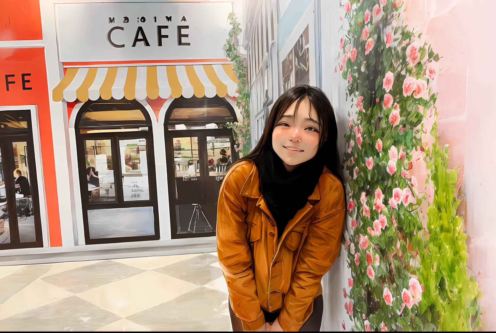 photo-realistic,realistic,RAW photo,masterpiece,best quality,highres,illustration,
((iced_latte_with_breast_milk)),skinny buttocks,skinny legs,
1girl, (medium_breasts:1.5),Random hairstyle,slim legs,delicate and pretty,perfect face,beautiful detailed eyes,fair skin,real human skin,pore,