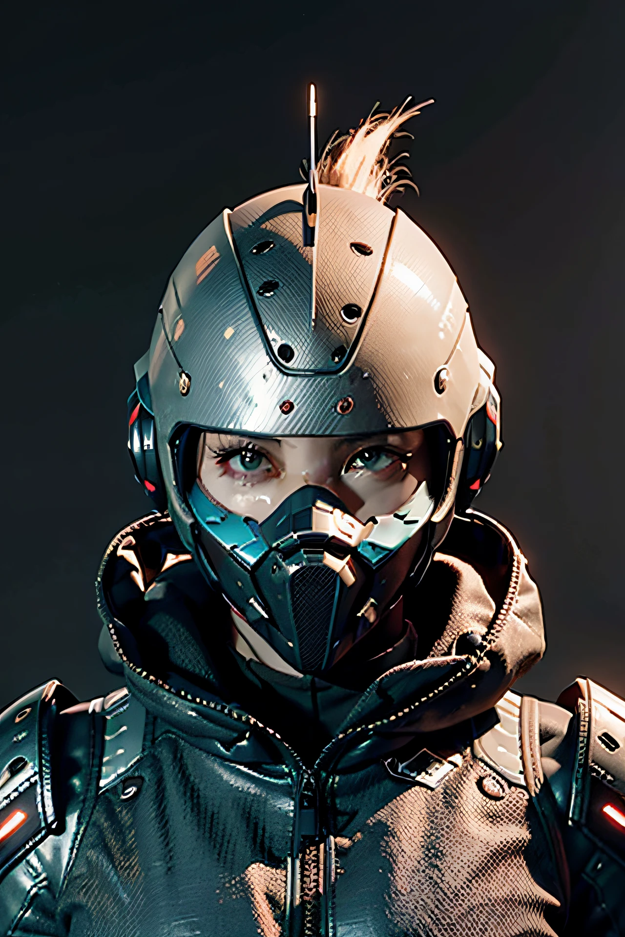 Arte Oficial, Unidad 8K Fondo de pantalla, Ultra detallado, aesthetic, Obra maestra, La mejor calidad, Detalles hiperrealistas e intrincados, Retrato de un robot militar nousr, Warframe, Casco de robot completo, character design, Casco detallado, Al estilo de Dieter Rams y Boston Dynamics, robot, Altamente detallado, Detalles intrincados, symetric, 3D digital, superficie dura, tiempo real, VFX, volumetric lightning, Luz ambiental, Ultra HD, HDR, Profundidad de campo, Toma macro