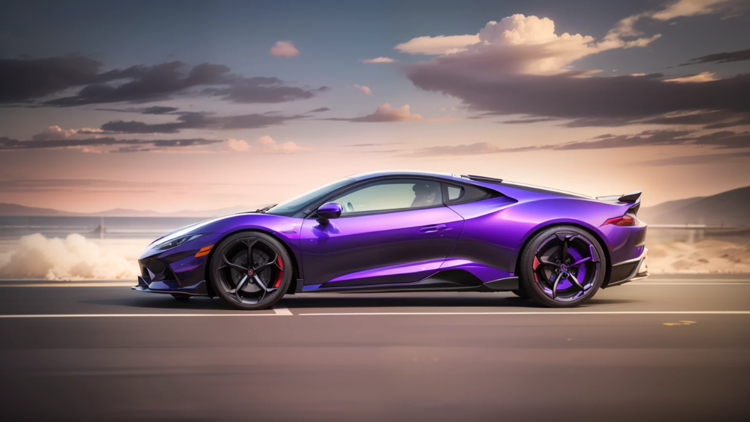 Help me change the color of the car to purple --auto
