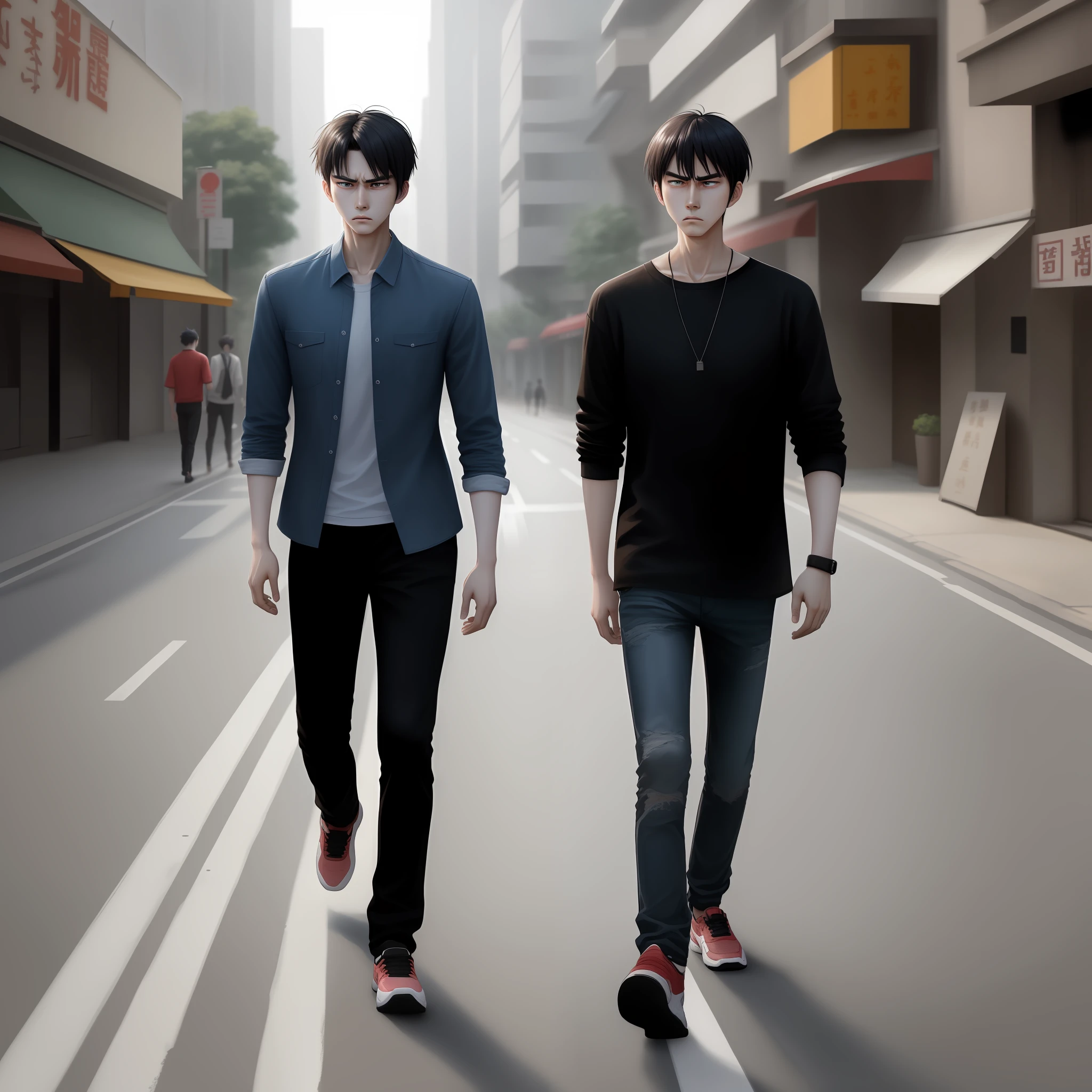 Once proud，The freshly clothed angry horse boy has gradually drifted away。And now walking on the road，Just a frustrated young man who has been smoothed out by the years。