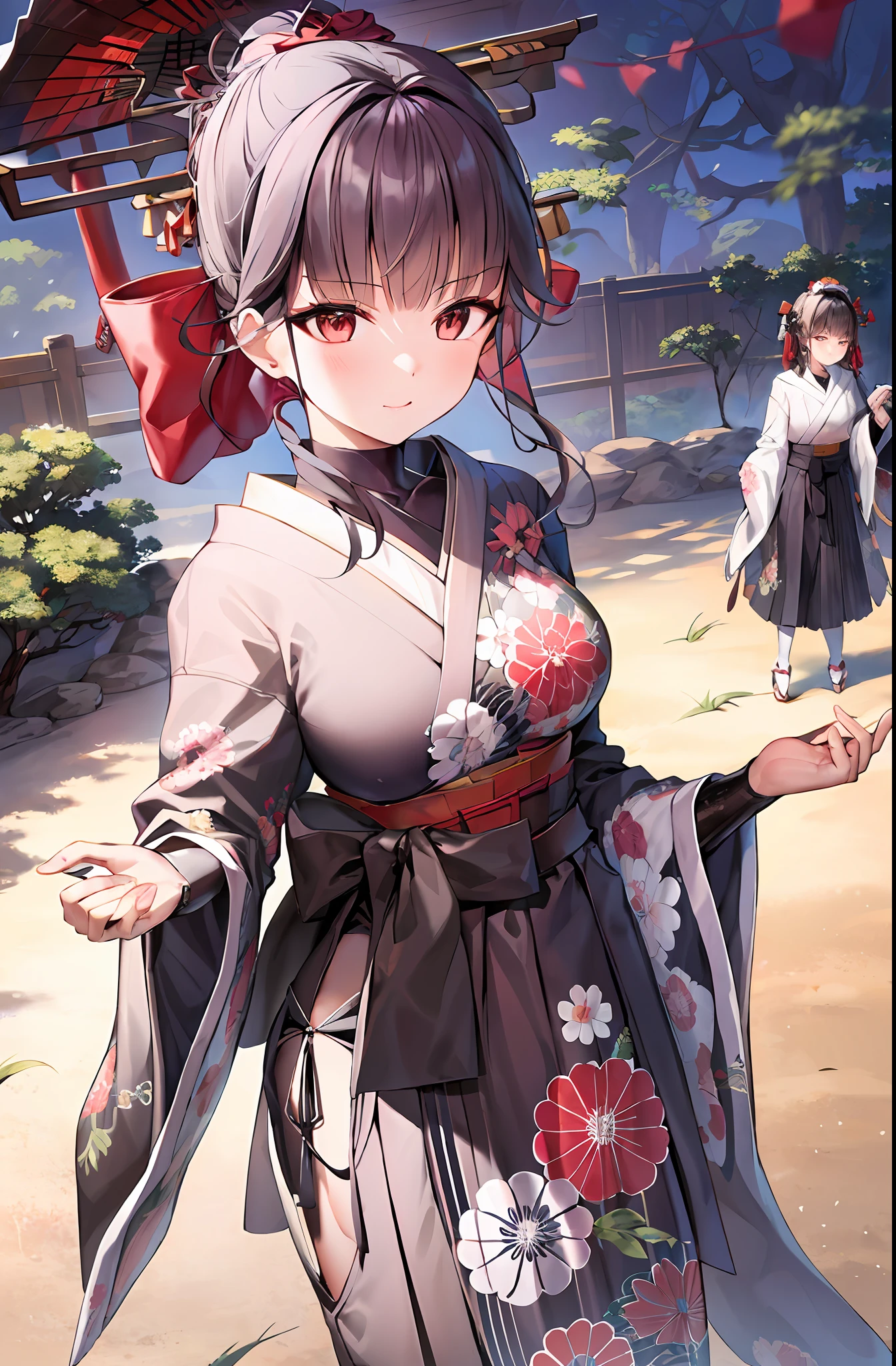 Masterpiece, Best quality, High resolution,
DefaultOutfit, Japanese cloth, 1girls, 独奏, Cesa,