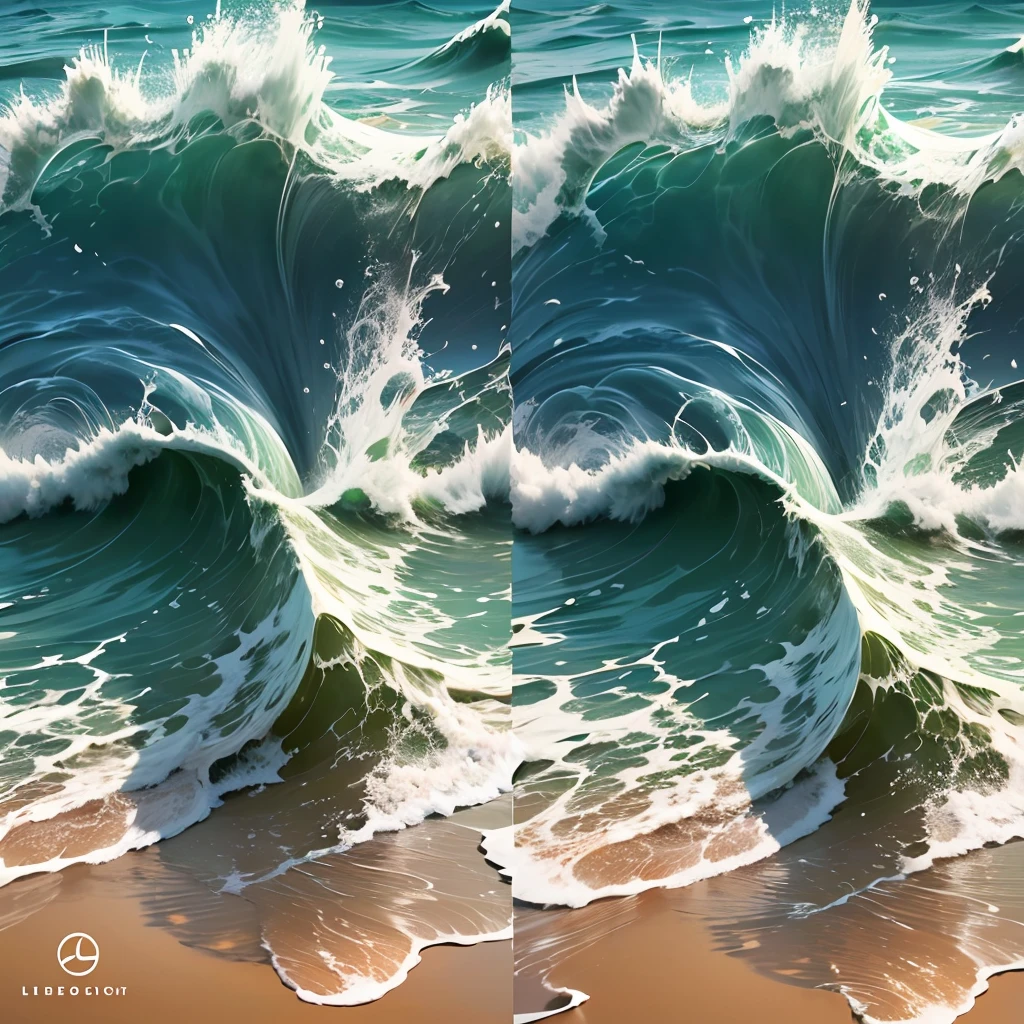 boho style logo design, sun and wave — v 5 --auto --s2