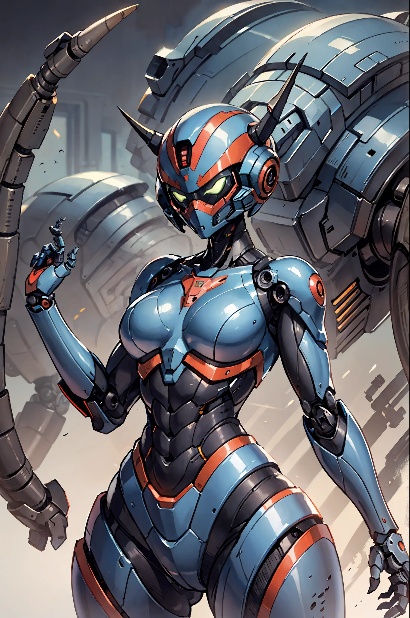 (best qulity), Oriental detailed background, Girl with man, Science-Fiction, Robotic arm, Guro, alien,Trisomy, ogre,Xenomorph,Mechanically,mechamusume,girlfriend,Mechanical tentacles,entangle,Tight,Mecha alien,Fighting,flying dragon
