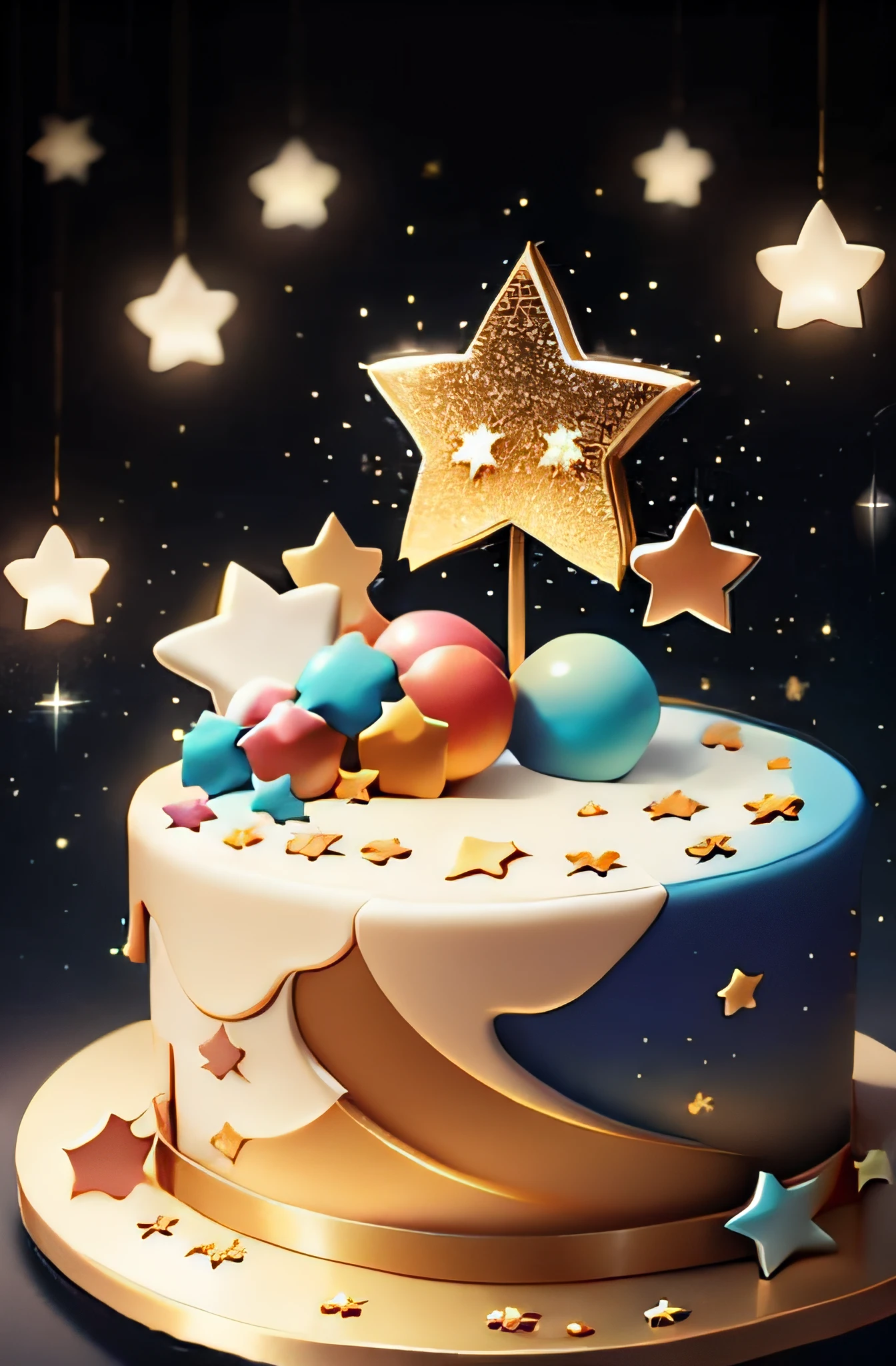 stars cake