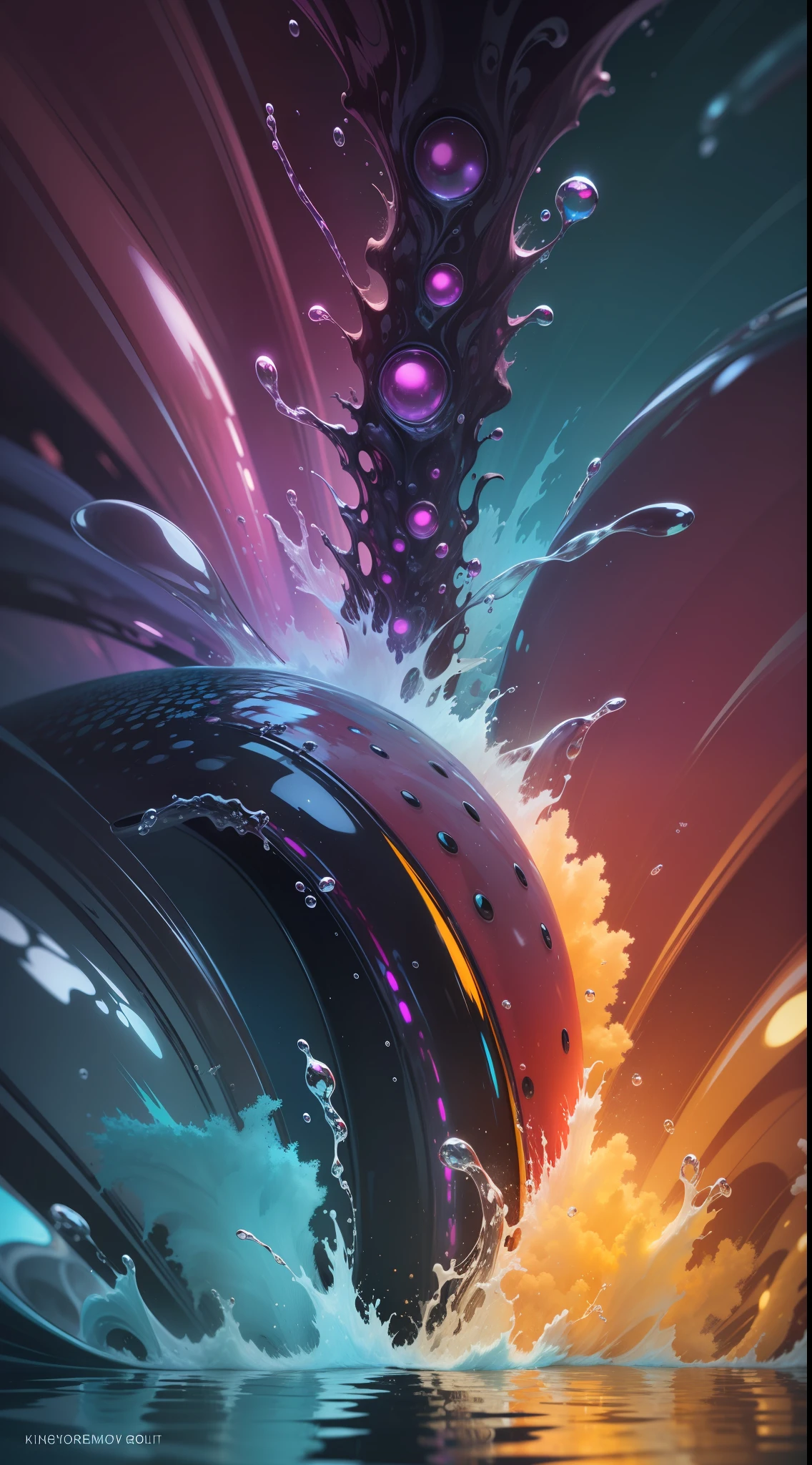 water,colorful,neon,watery,high resolution, high quality,neon color backgrounds
