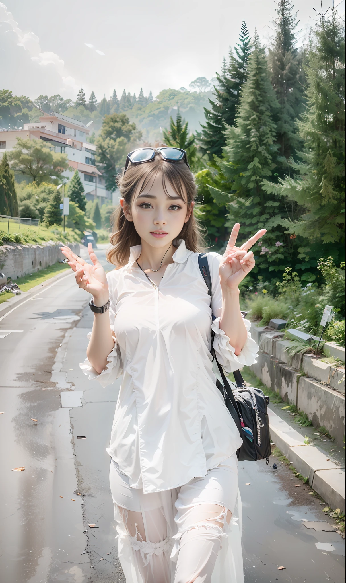 ((Best quality)), ((masterpiece)), (highly detailed:1.3), 3D,Shitu-mecha, beautiful cyberpunk women with her mecha in the ruins of city from a forgoten war, ancient technology,HDR (High Dynamic Range),Ray Tracing,NVIDIA RTX,Super-Resolution,Unreal 5,Subsurface scattering,PBR Texturing,Post-processing,Anisotropic Filtering,Depth-of-field,Maximum clarity and sharpness,Multi-layered textures,Albedo and Specular maps,Surface shading,Accurate simulation of light-material interaction,Perfect proportions,Octane Render,Two-tone lighting,Low ISO,White balance,Rule of thirds,Wide aperature,8K RAW,Efficient Sub-Pixel,sub-pixel convolution,luminescent particles,light scattering,Tyndall effect