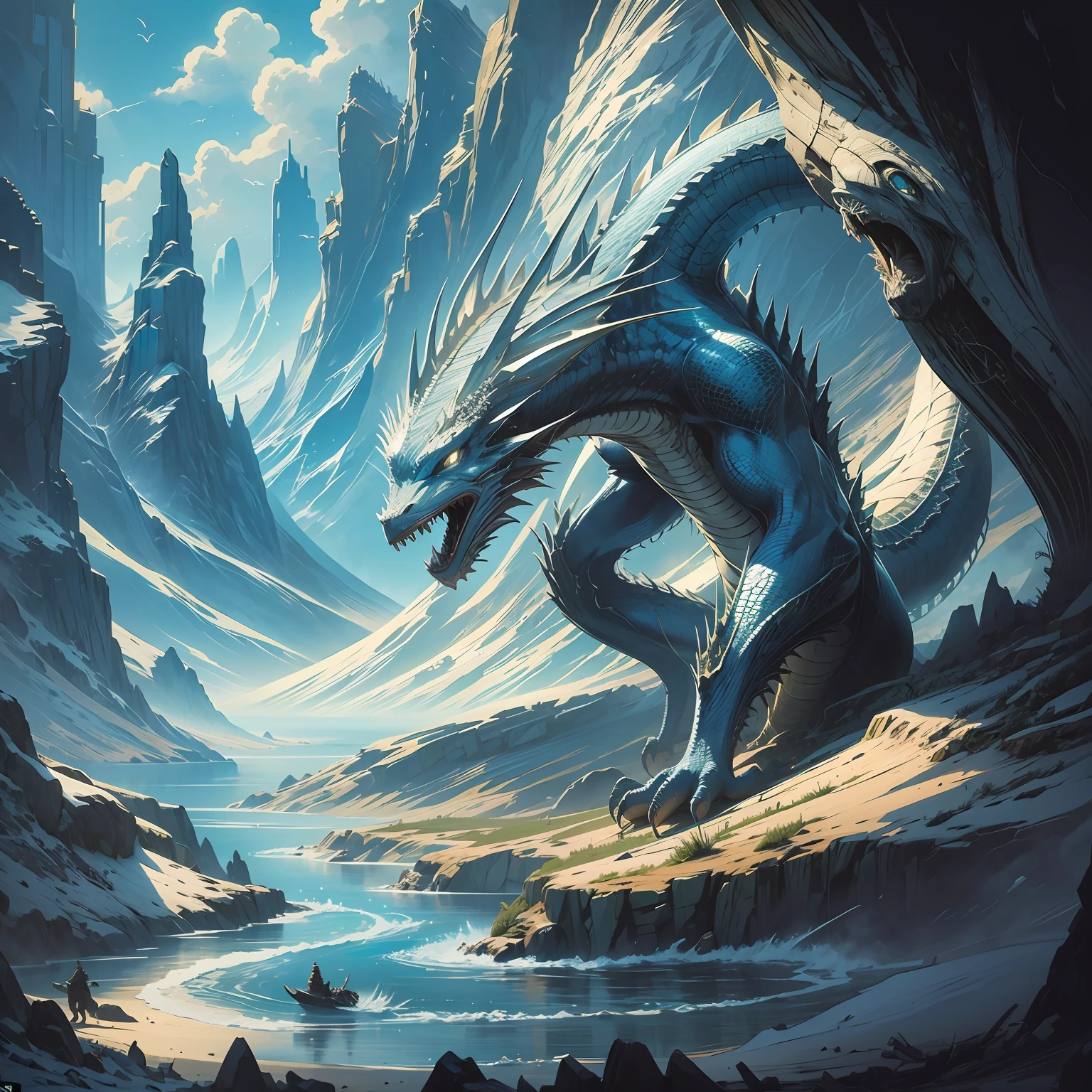 Mountains and seas pass monsters --auto