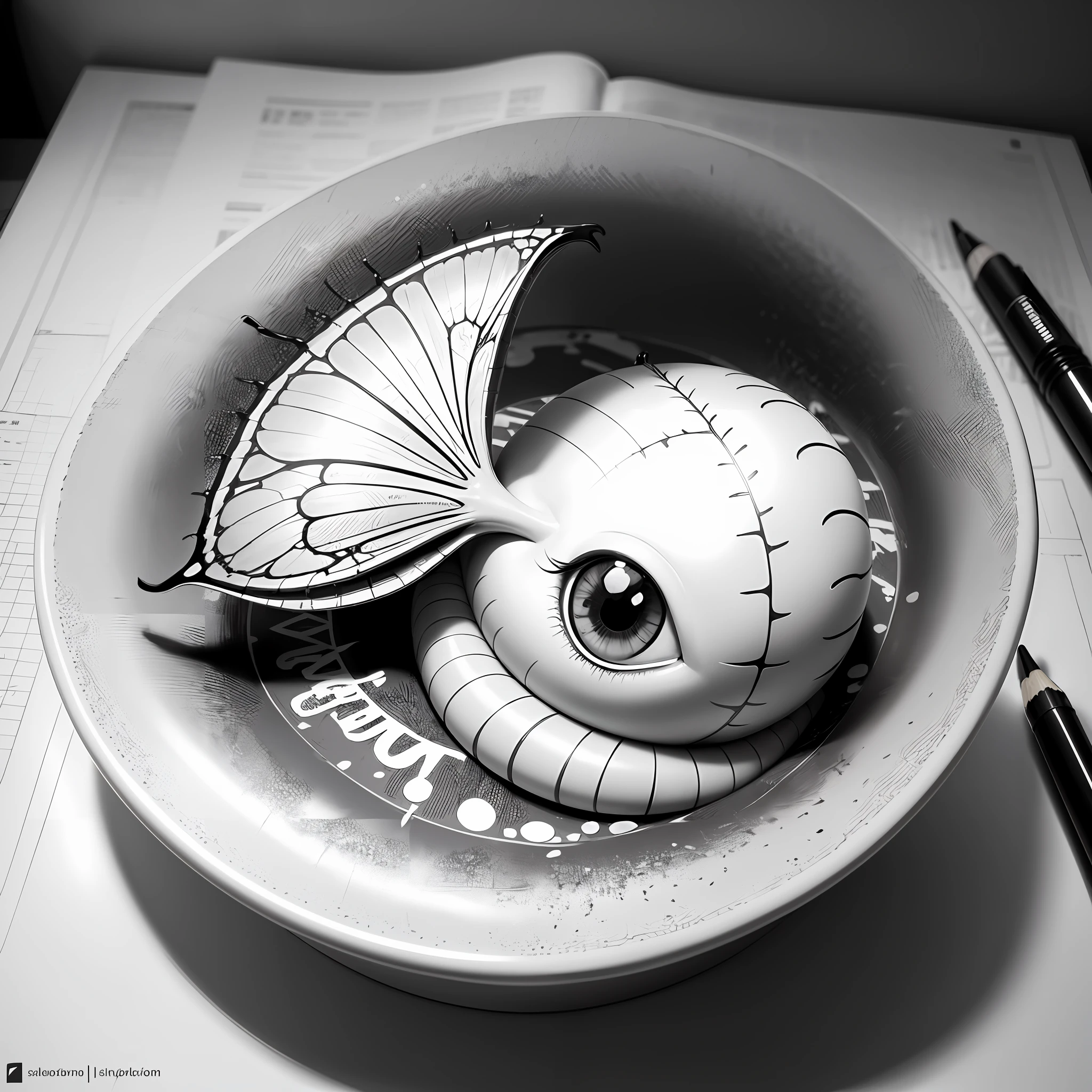 "Coloring book drawing, calidad de libro para colorear, en blanco y negro, detallado, insectos, garabato" solo dibujo centrado, Art Online, sin sombras, sin sombreados, dibujo 2d, vector --auto