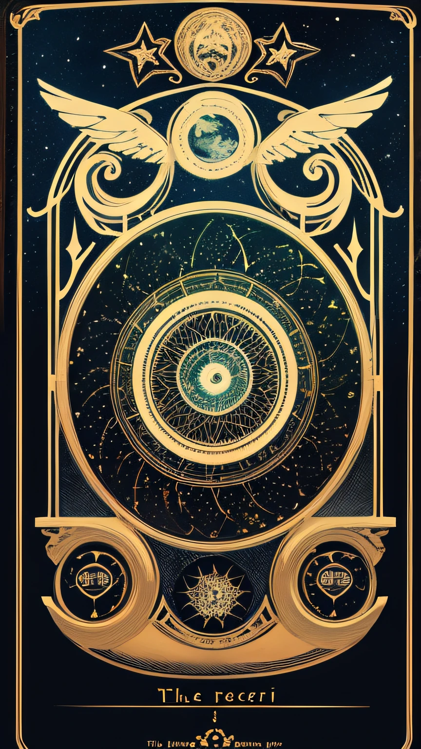 tarot cards,enmaided,(The Masterpiece,premier quality,best qualityt,officlal art,Beauty and aesthetics:1.2),(s fractal art:1.5),the highest detail,超detailded,Soul card,sorai,(blooms),(dynamic streaks),(The tree),(star)