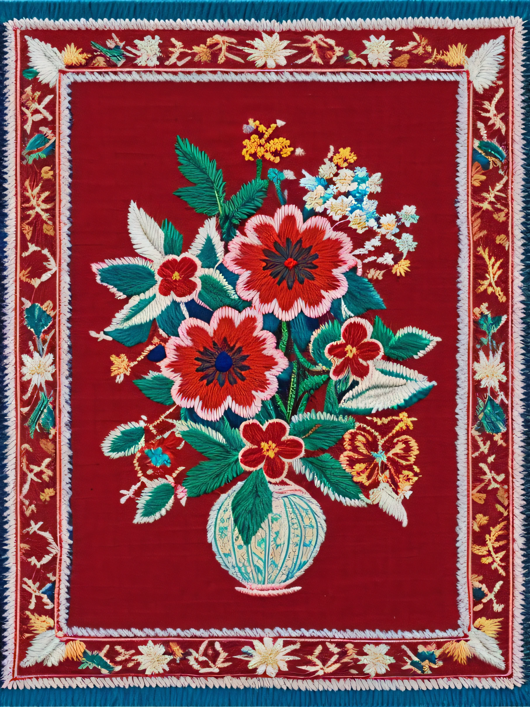 traditional floral embroidery --auto