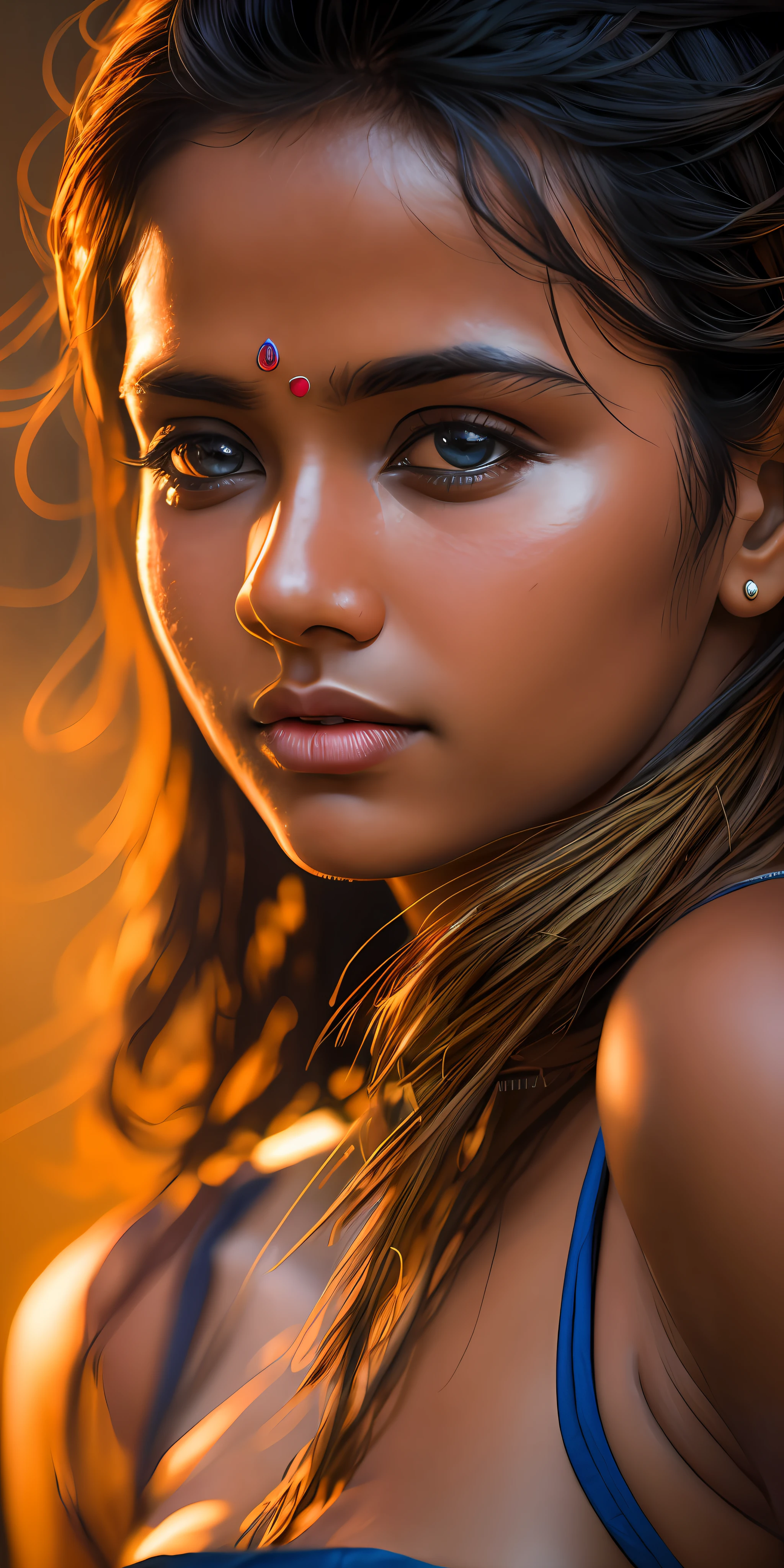 Beautiful Indian university student 20 years old, in ball suit, off the track field, ((thin, small)), photographrealistic, photography, work-before, realistic, realism, photographyrealism, high contrast, photographyrealistic digital art trend in Artstation 8k HD high definition detailed realistic, detailed, skin texture, hyper detailed, realistic skin texture, armor, best quality, ultra high resolution, (photographrrealistic: 1. 4), hight resolution, detailed, raw photography, Crisp re, by lee jeffries Nikon D850 film stock photography 4 kodak camera portra 400 lens F1.6 colors rich hyper realistic texture dramatic lighting irrealengine trending on artstation cinestill 800,