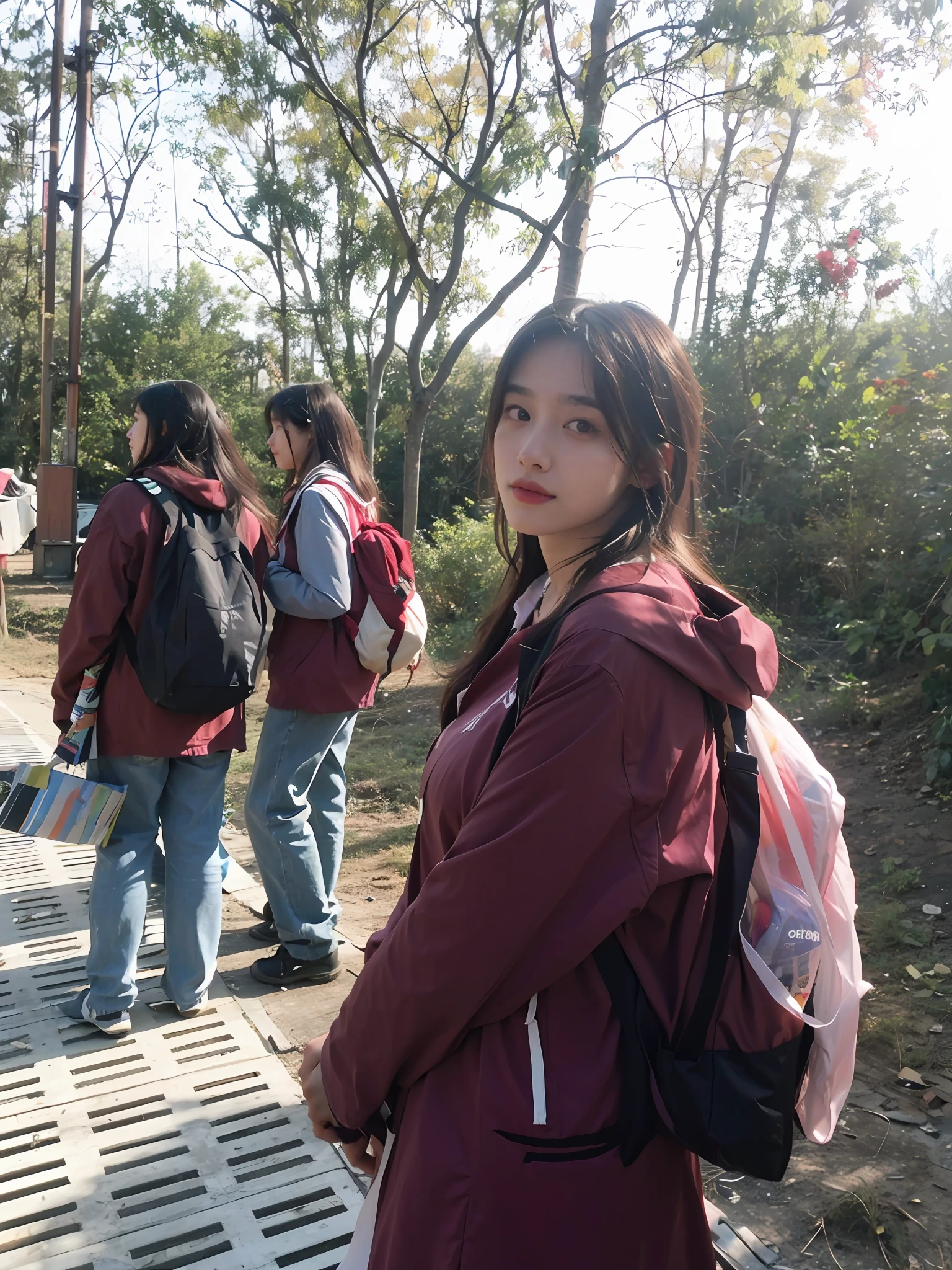 (Large breast:1.4),(shirt:1.4),(Best quality,masterpiece,ultra high res,(photorealistic:1.4),1girl,(16 years old:1.4),(long hair:1.6)