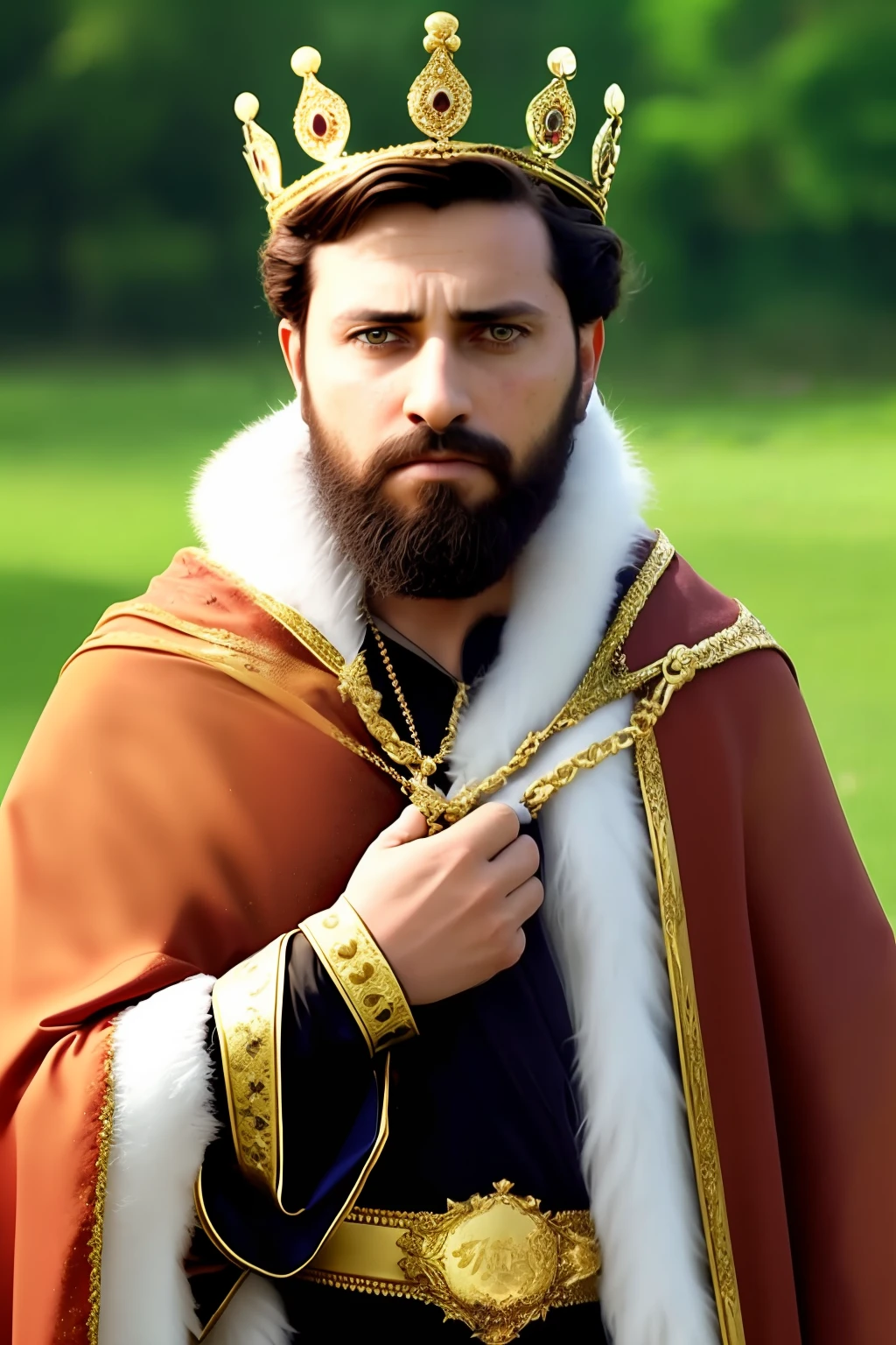make this pic as king