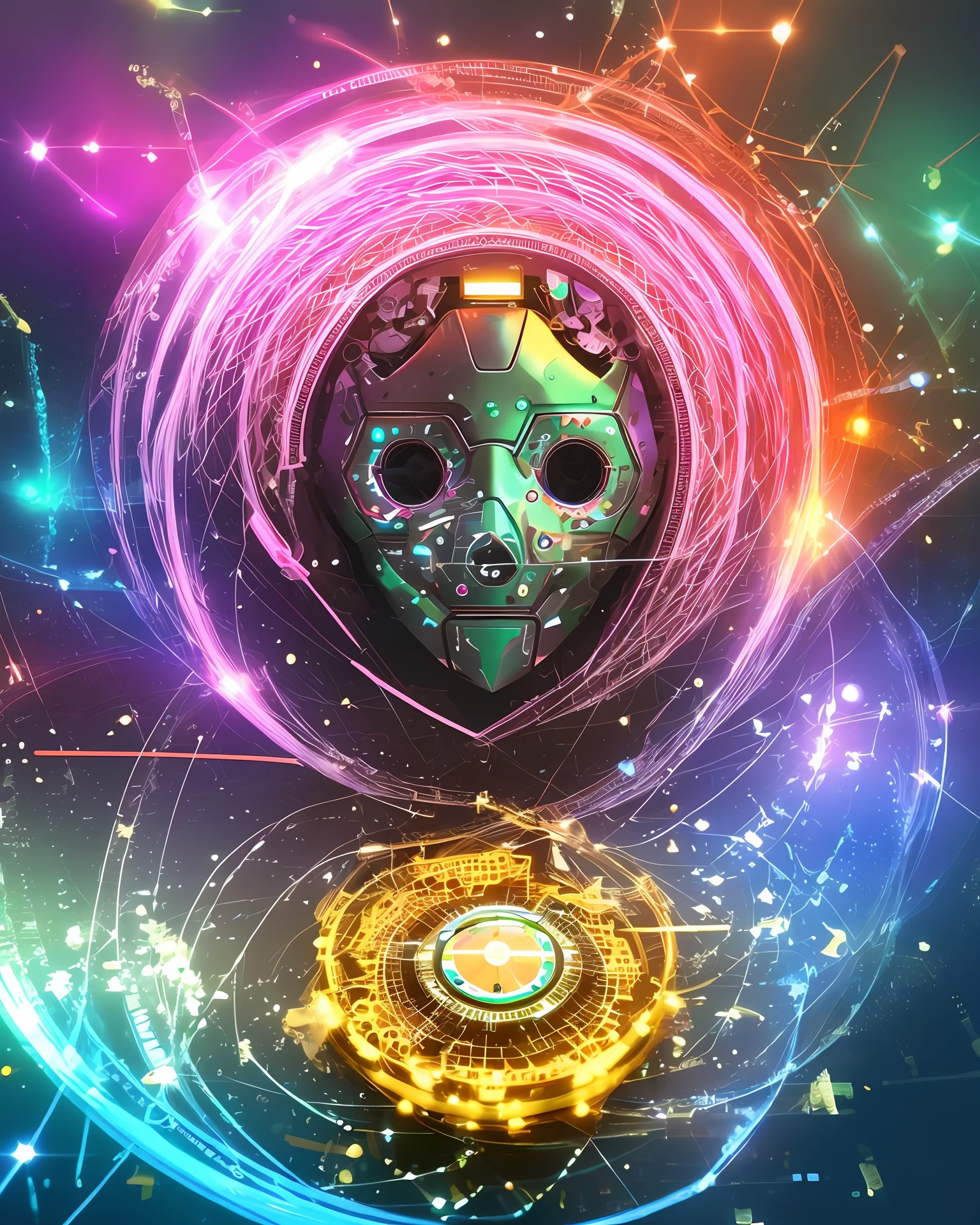 Create something that represents artificial intelligence
