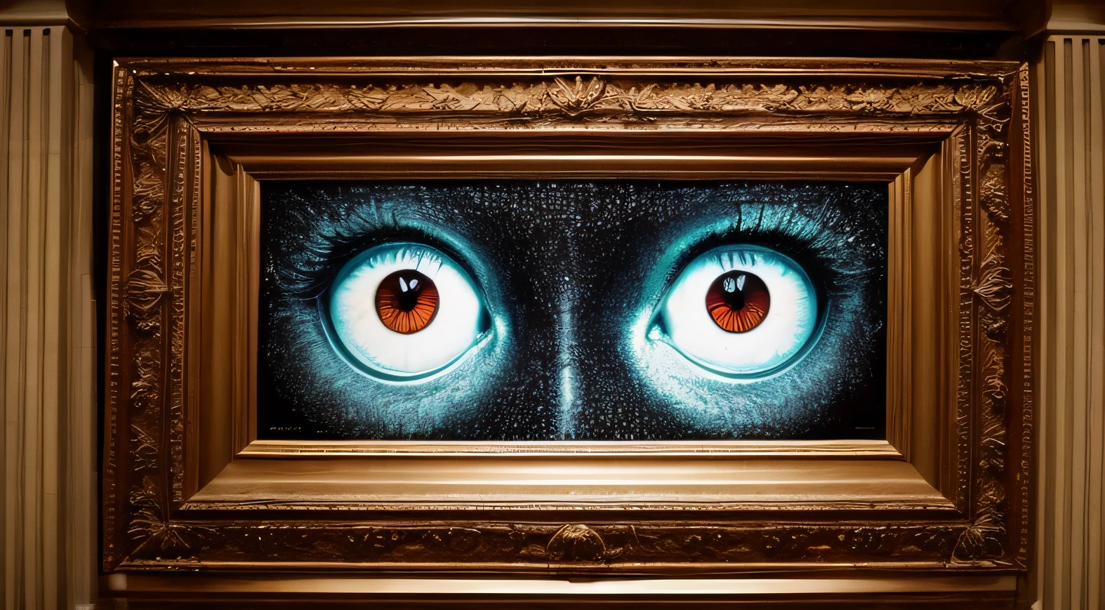 uma paisagem, Eyes and brains everywhere