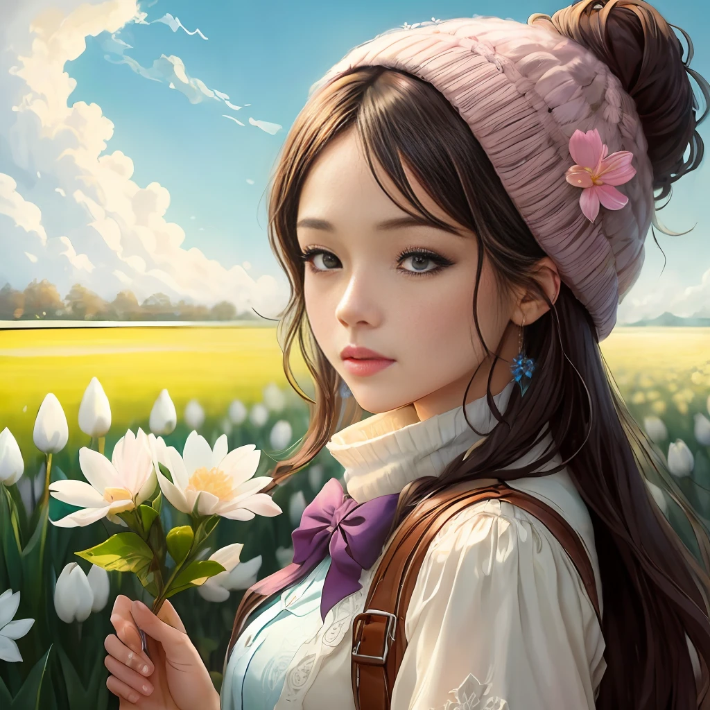 The personification of spring
