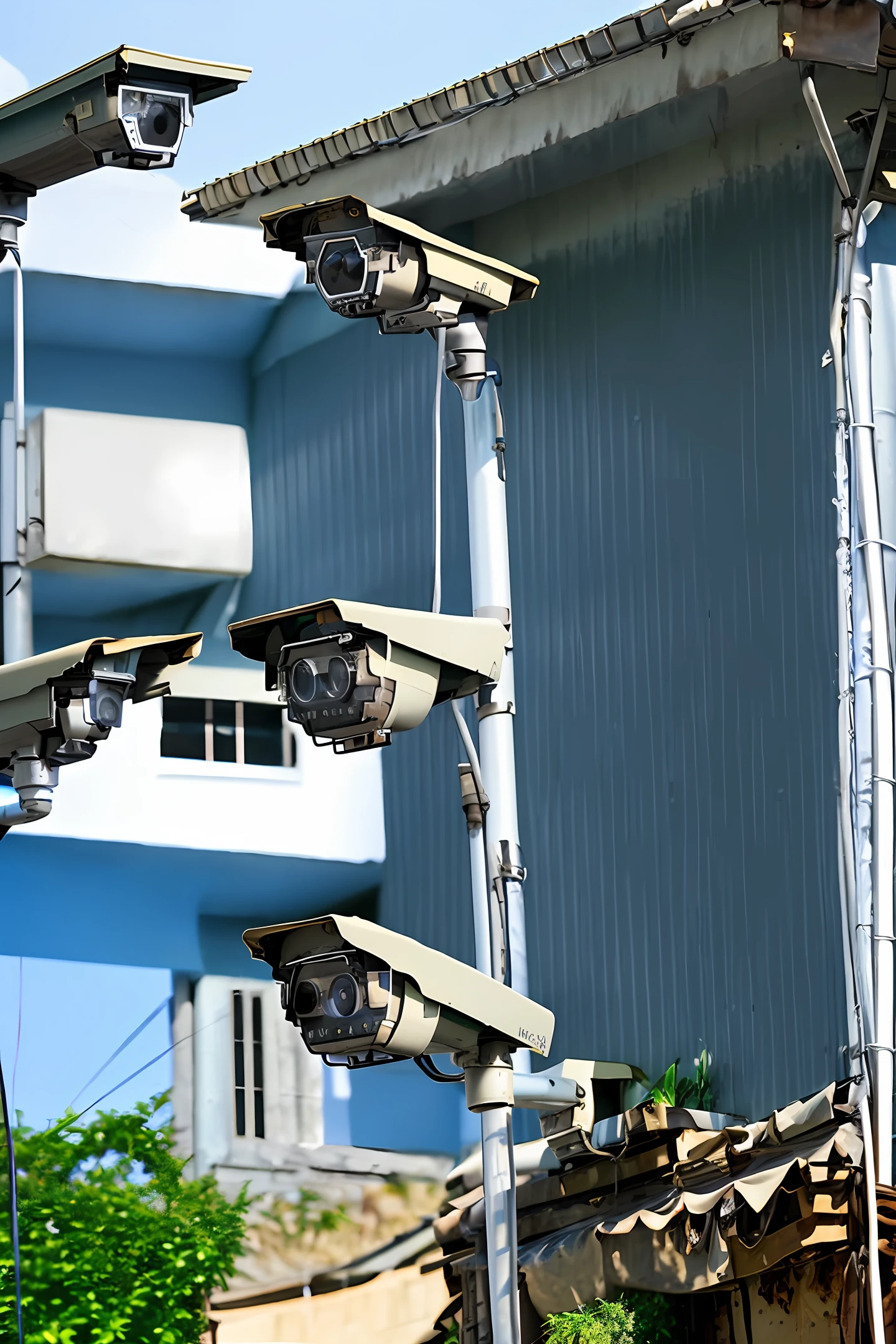 Advertising for sale of security camera installation service