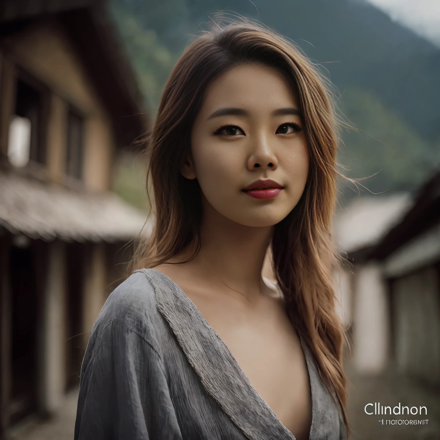 Bae SuZy con un vestido gris parada frente a una casa, cinematic portrait, Retrato suave disparado 8K, Hermosa joven coreana, cinematic beautiful natural skin, Hermosa mujer del Himalaya, Retrato de 50 mm, cinematic shot epic portraits, Retrato de 60 mm, cinematic realistic portrait, cinematic portrait, Retrato cerrado, atmospheric portrait, color photograph portrait 4k