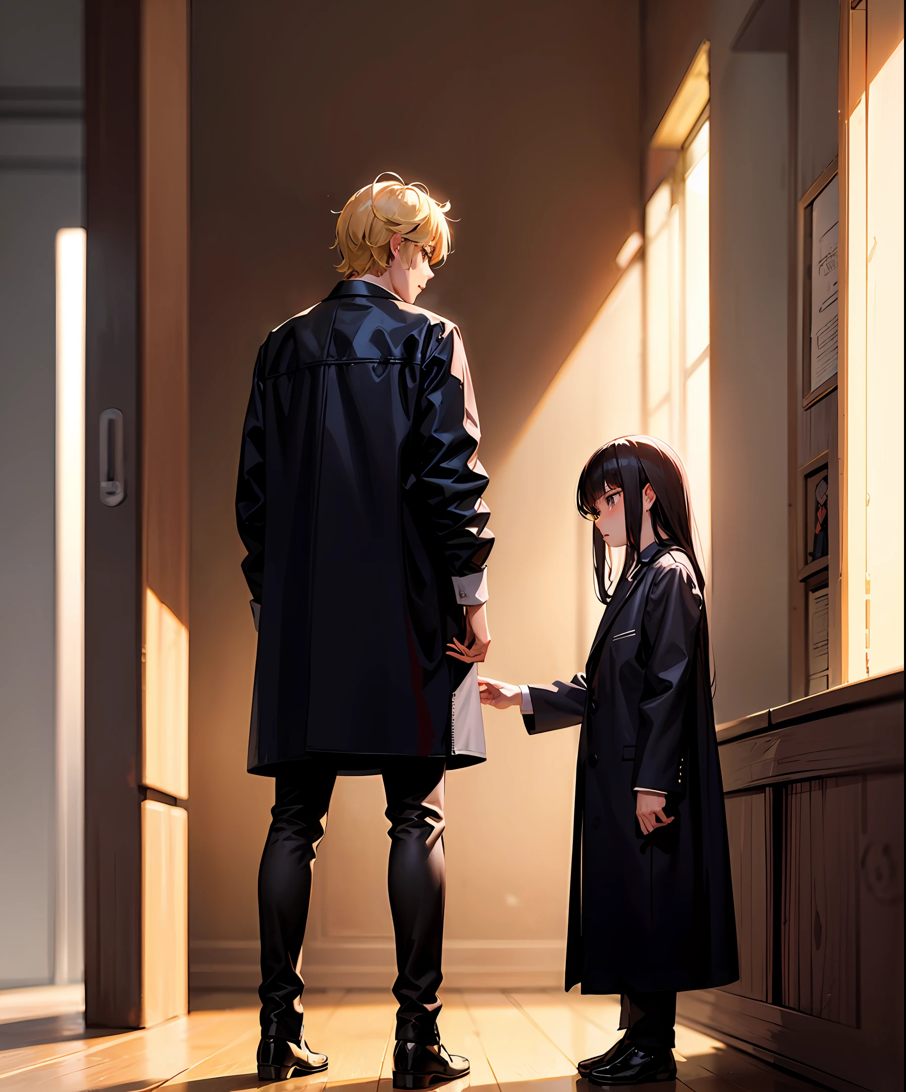 Homem, fantasia, louco, (darkshinaider), bastard, cabelos longos, cabelos ao vento, standing on her feet, de frente, anime, insano, detalhes, ultra detalhes, 16 anos, homem
