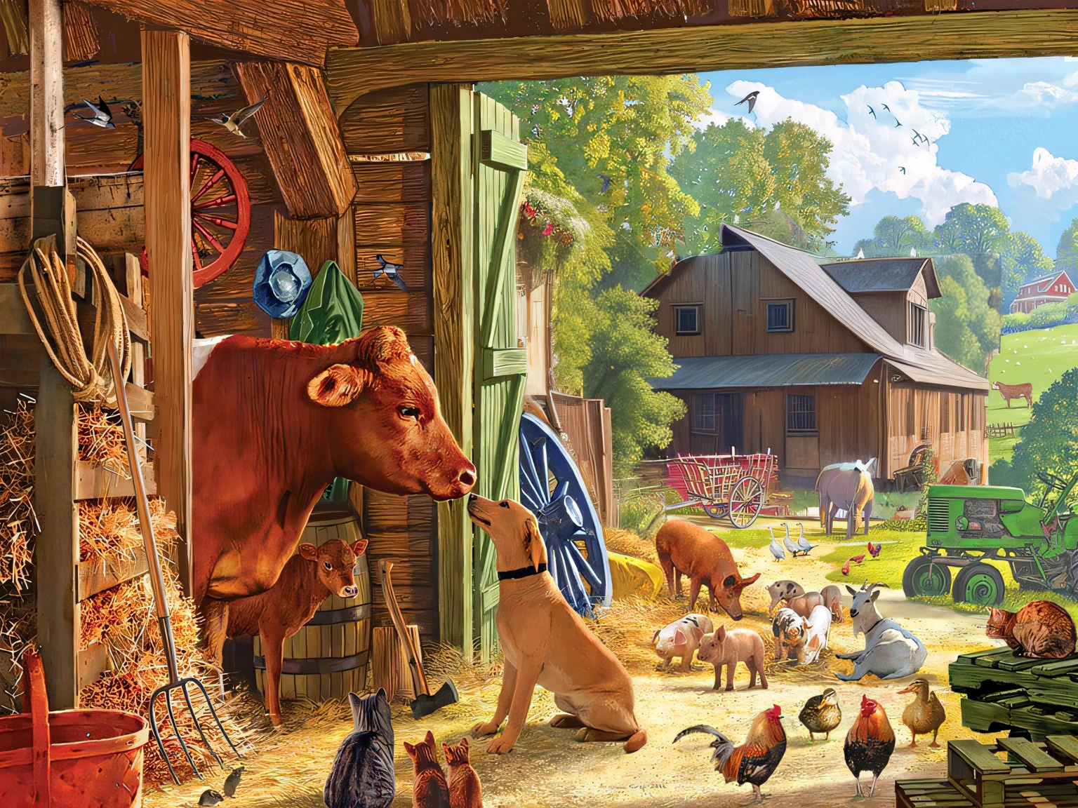 farm house