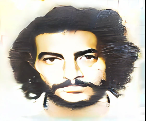 uma foto em preto e branco de um homem com bigode, Shabab Alizadeh, Hicham Habchi, Sayem Reza, Ahmad Merheb, Mahmud Barzanji, Raden Saleh, Jamel Shabbaz, Farid Ghanbari, Carlos Samuel Araya, Condutor de Ene, foto classificada rara, Directed by: Abdullah Gërguri, foto do passaporte --auto