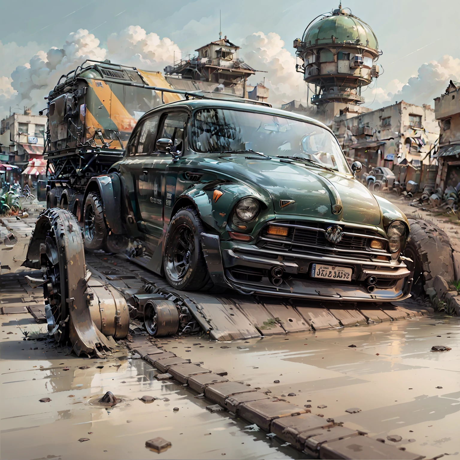 Besouro Volkswagen verde, tunado, limpo, high detailed illustration.", Vehicle illustration, besouro, cartoon style illustration, estilo de desenho animado, hd illustration, Ultra detailed illustration, Vector illustration, hiper real altamente detalhado, high detailed illustration, High detail illustration, Retro illustration, desenho animado altamente detalhado, Artistic illustration, arte vetorial altamente detalhada, a beautiful artwork illustration