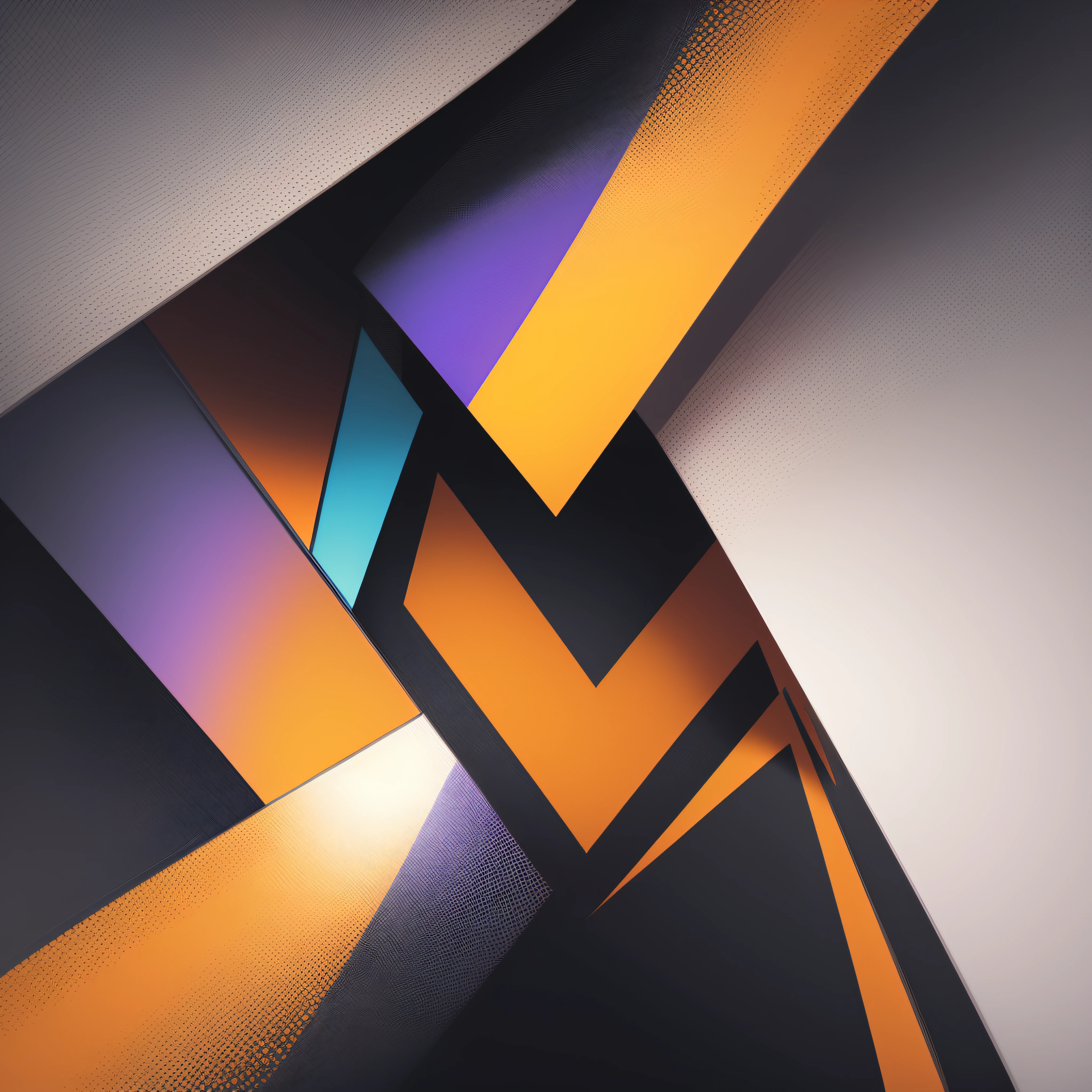 Create an abstract pixel pattern, with vibrant colors and interesting geometric shapes. Experiment with different pixel sizes and layouts to get a visually appealing result --auto