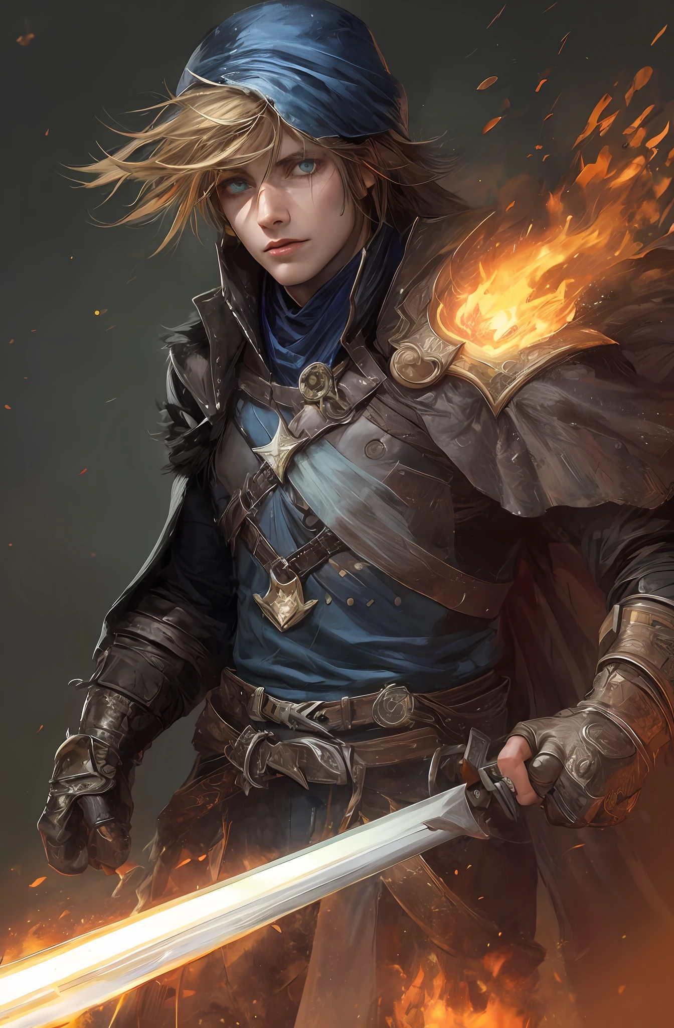 Ezreal dark souls, blue ayes, golden glautlet --auto