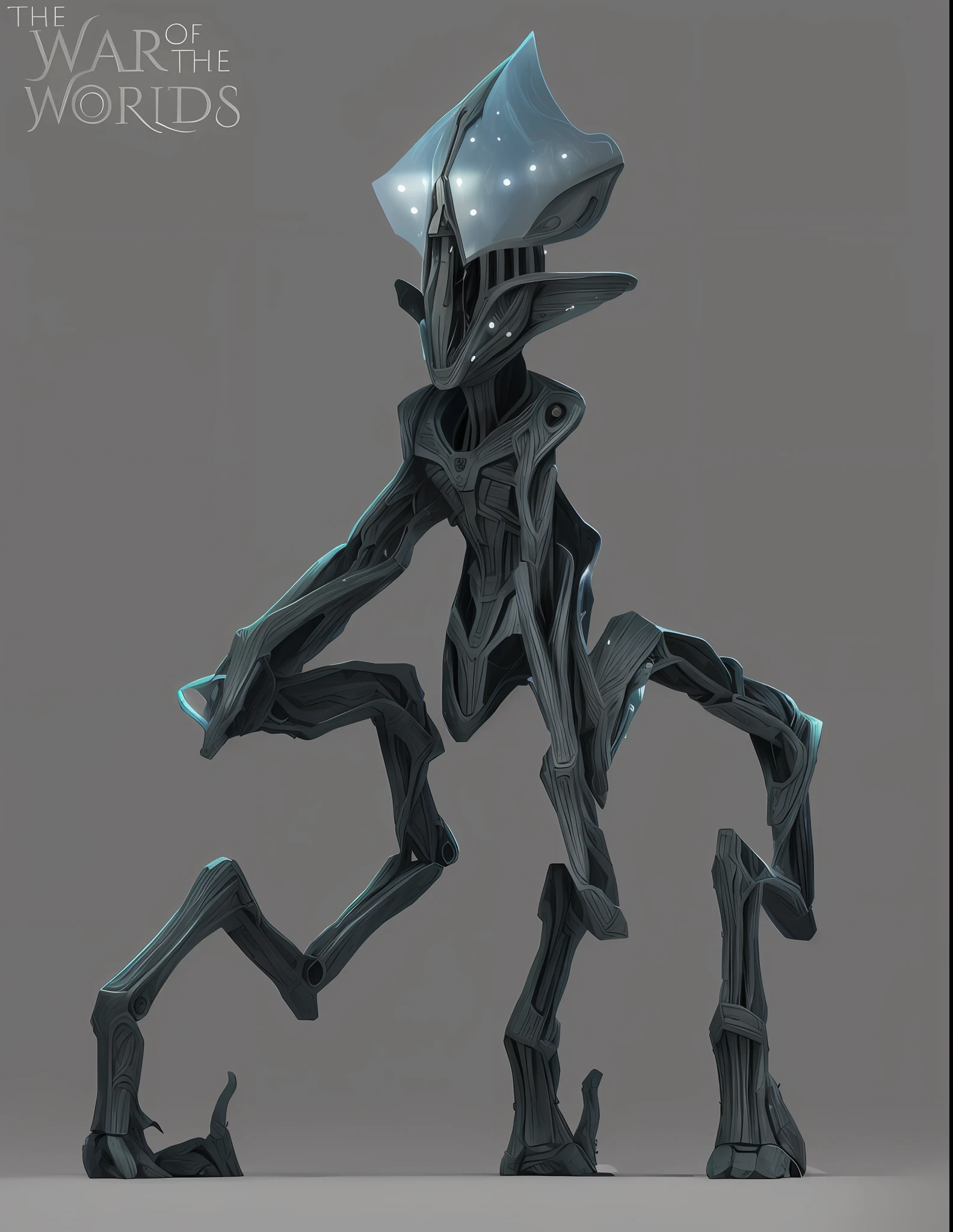 a close up of a statue of a person with a helmet on, alien creature, grotesque large alien, gray alien, realistic alien, alien in the form of mantis, bizarre alien creature, humanoid creature, conceito de criatura realista, a hyper-detailed alien, alien design, arte do personagem da criatura conceitual, art alien, alien space knight, alien like, alien grey